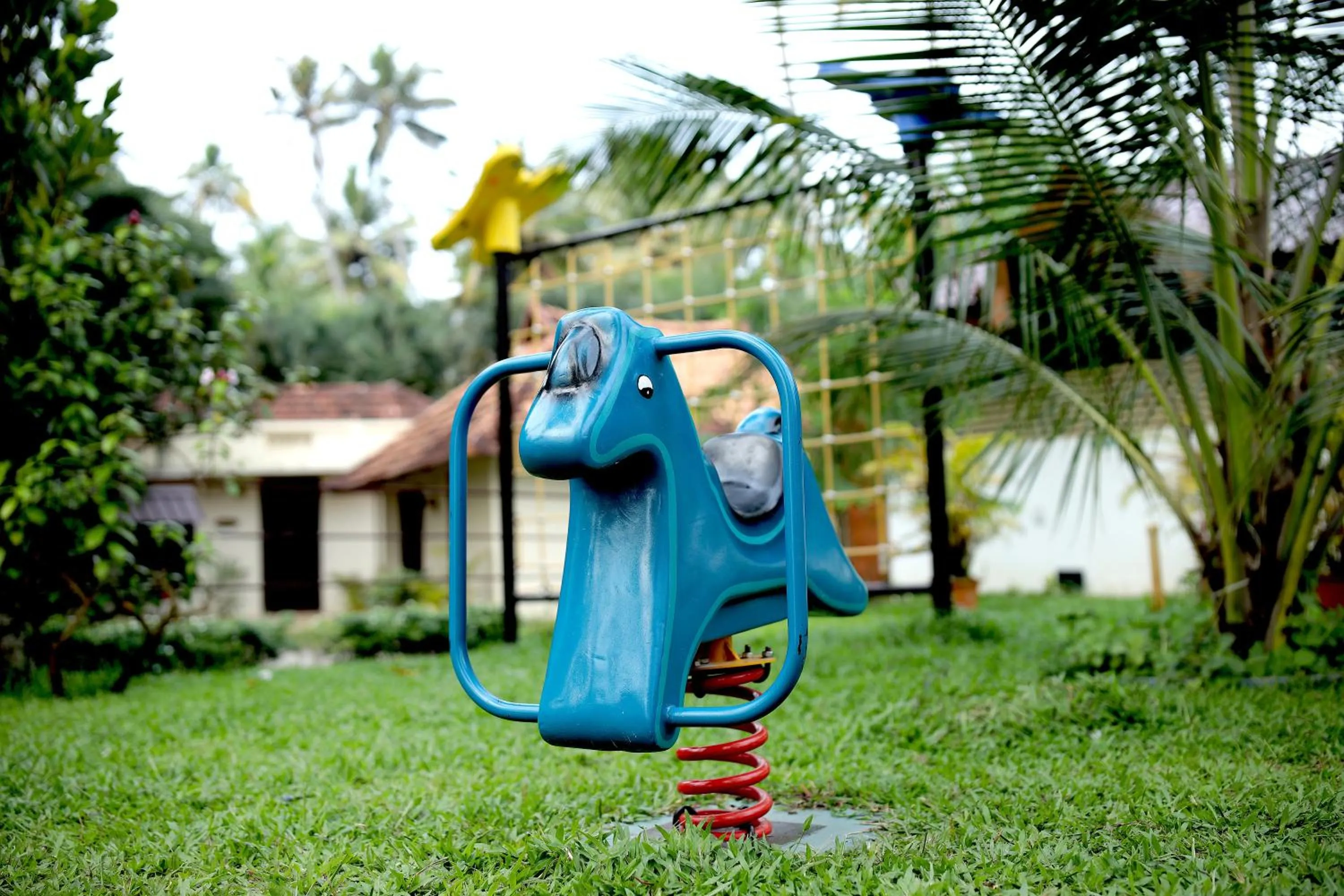 Children play ground in Lagoona Beach Resort, Kovalam