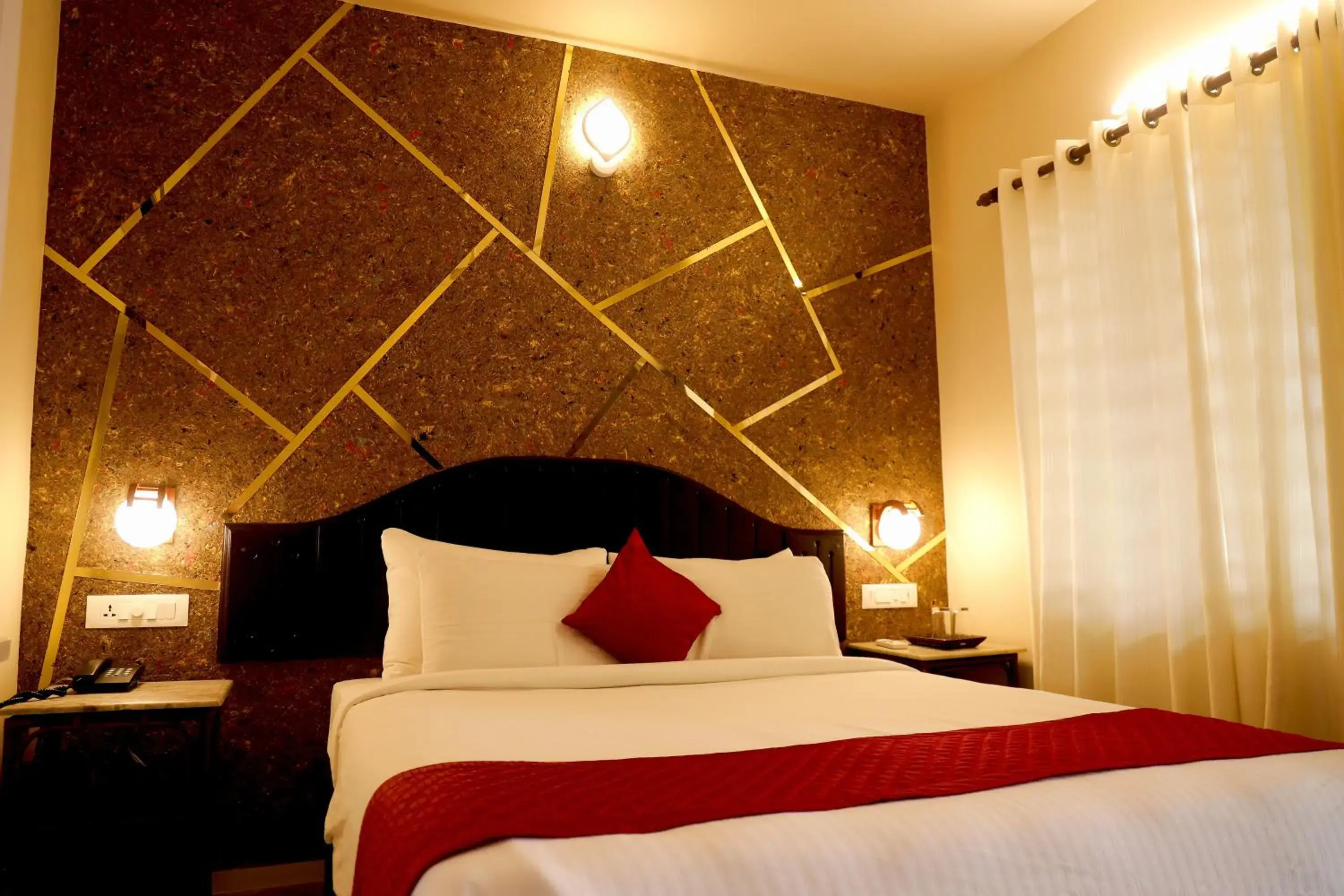 Deluxe Double Room with Balcony and Sea View in Lagoona Beach Resort, Kovalam Deluxe Double Room with Balcony and Sea View in Lagoona Beach Resort, Kovalam