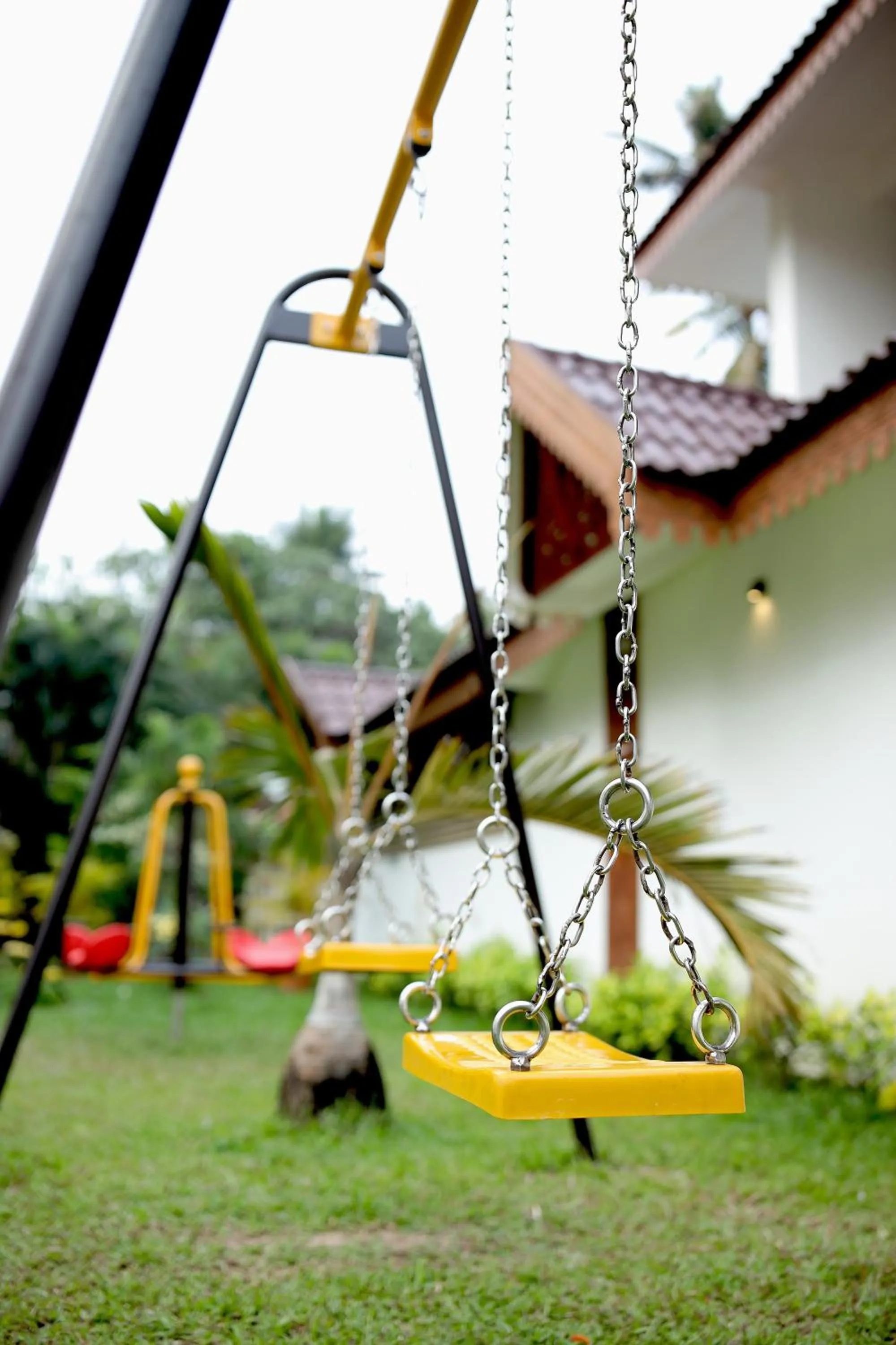 Children play ground in Lagoona Beach Resort, Kovalam