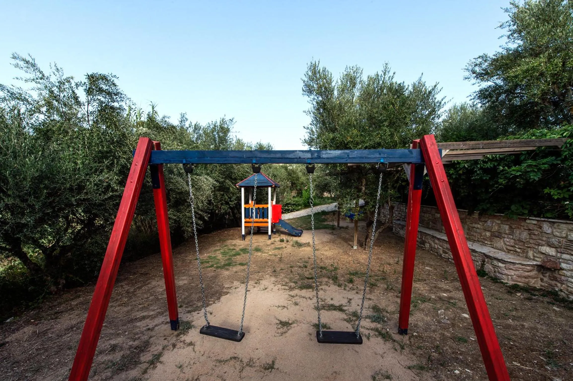 Children play ground in Koroni Village