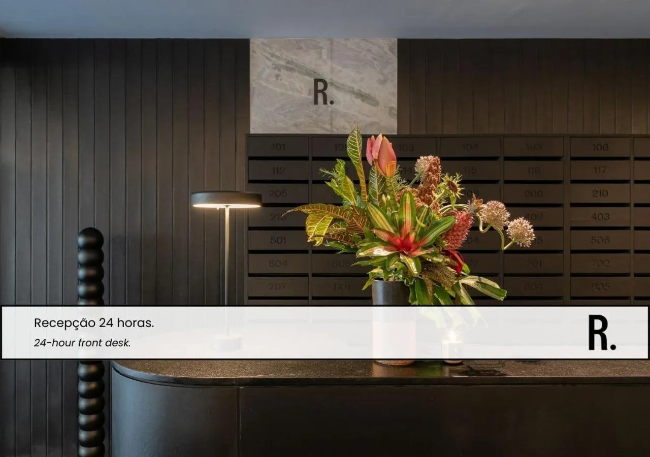 Lobby or reception in Tabas - Renata Edifício - Vila Buarque