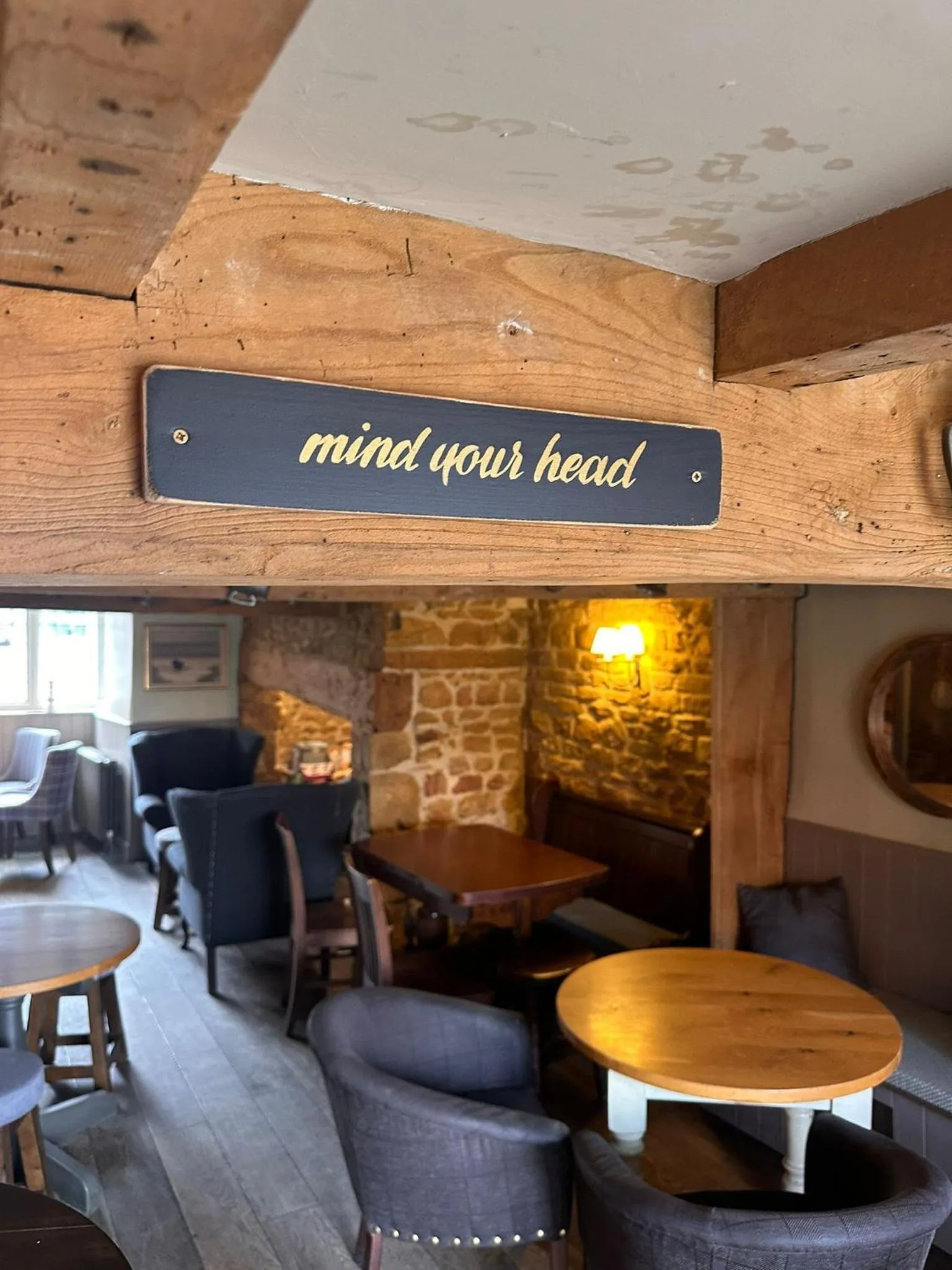 Lounge or bar in The Three Pigeons