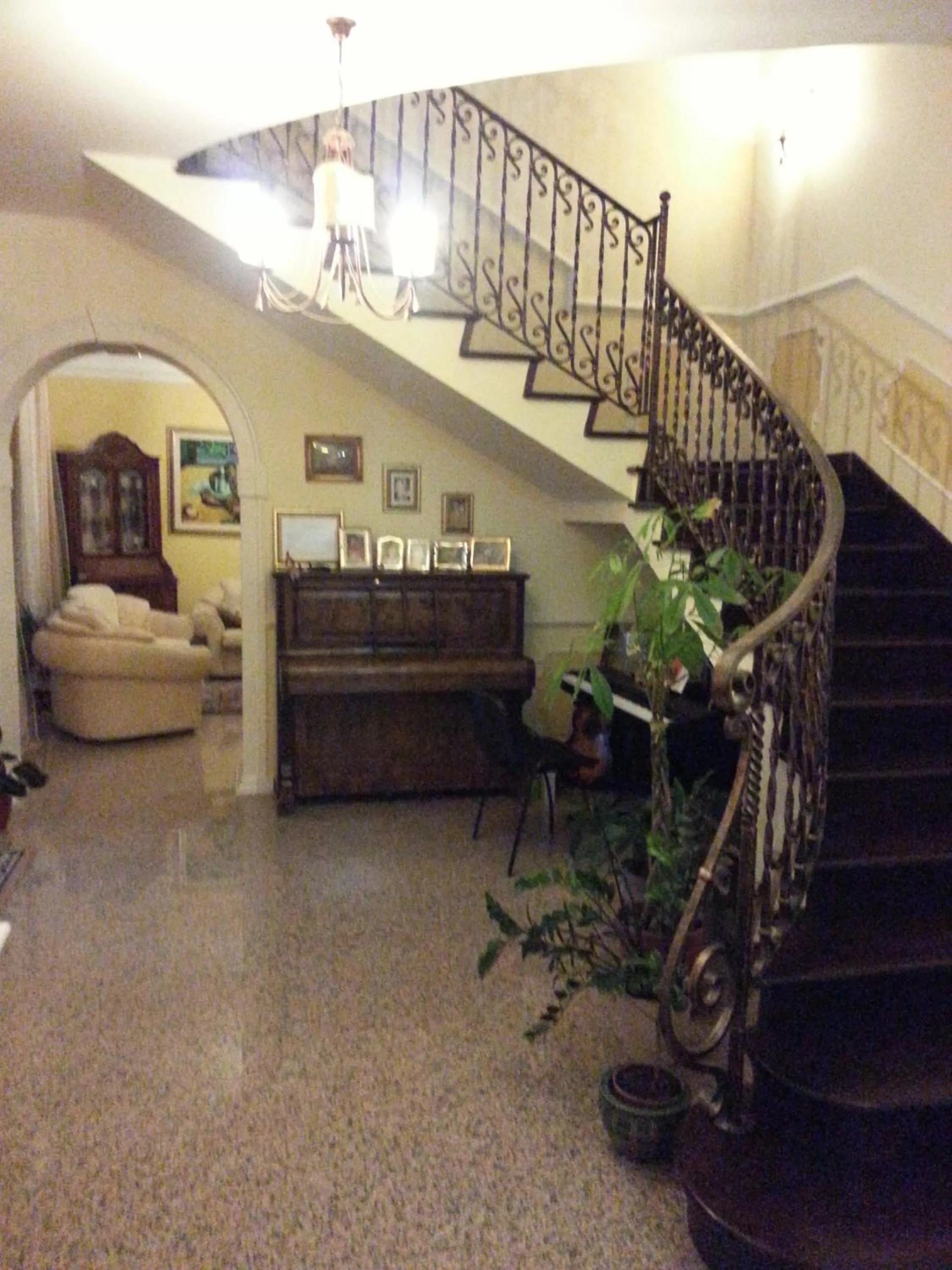 Decorative detail in B&B Villa Francesca