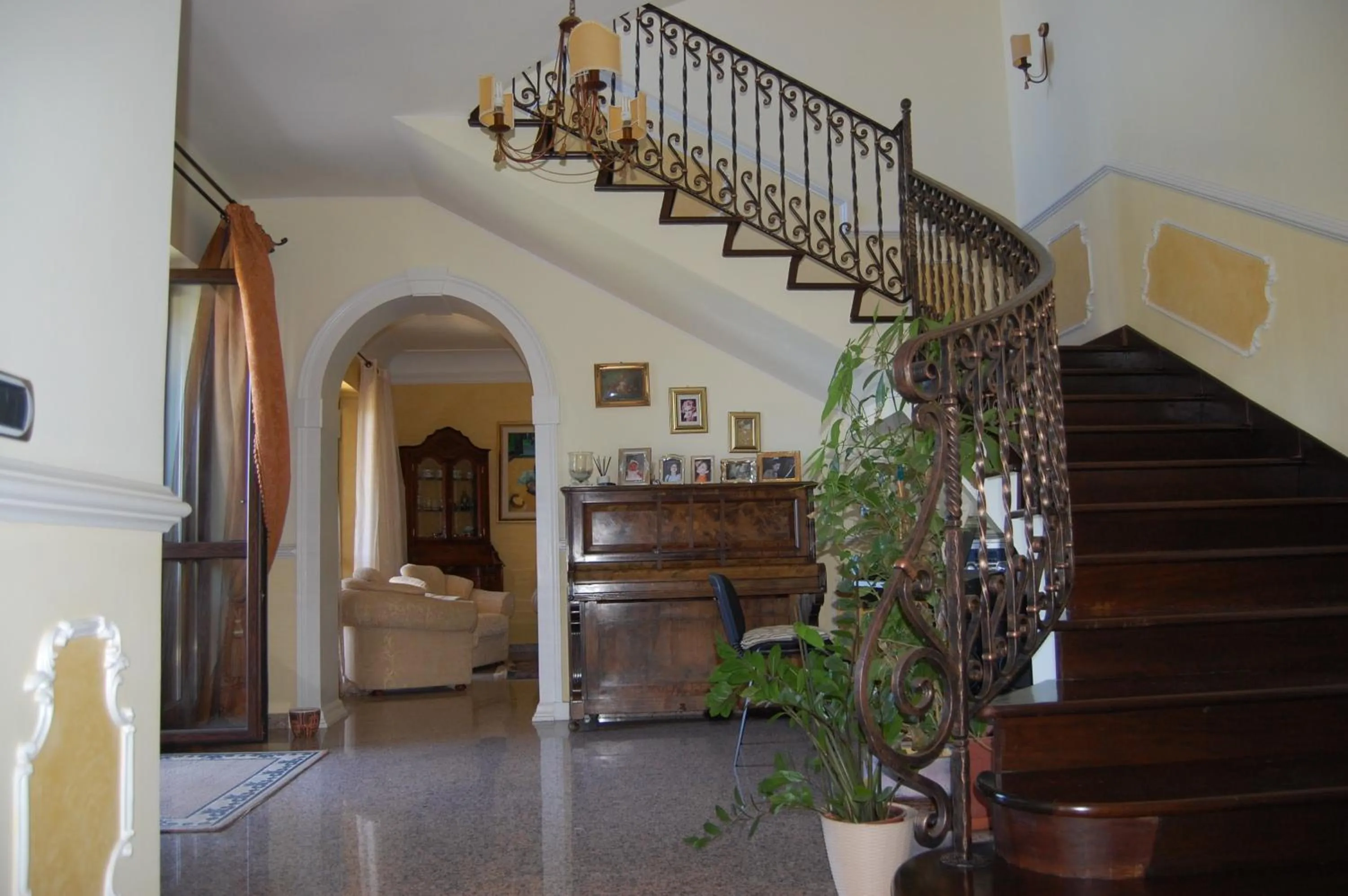 Lobby or reception in B&B Villa Francesca