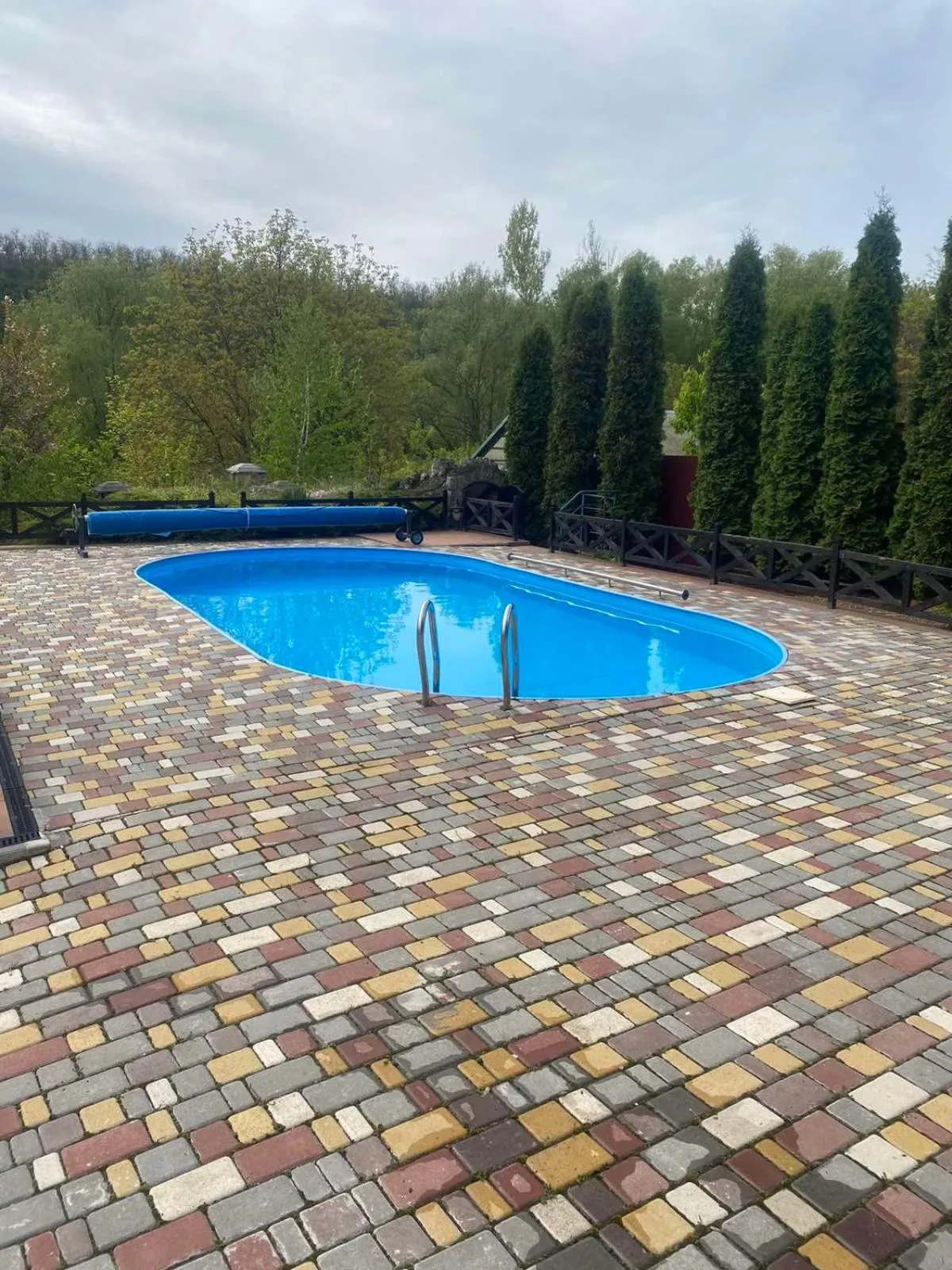 Swimming pool in Hetman Hotel