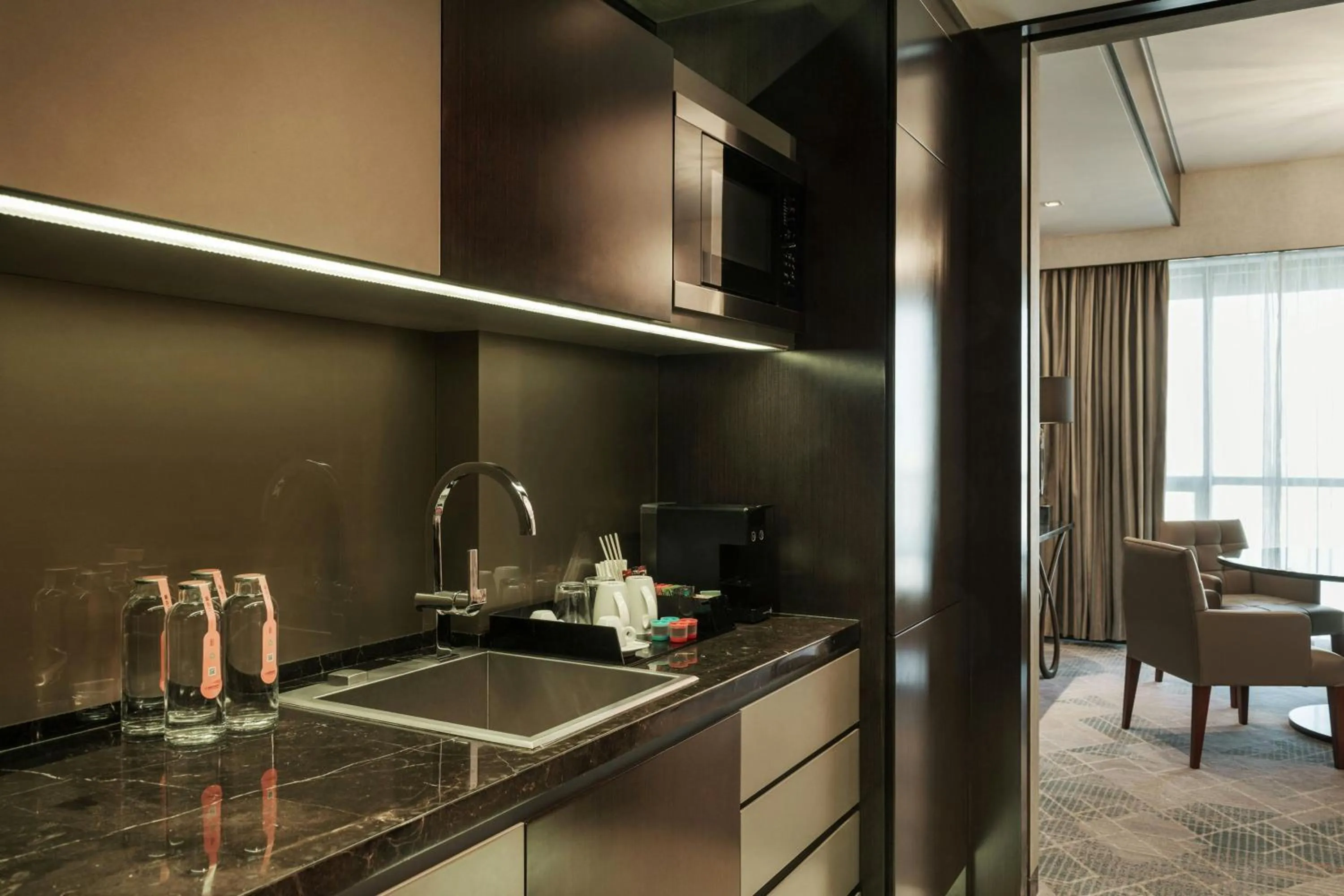 Kitchen or kitchenette in Le Meridien City Centre Bahrain
