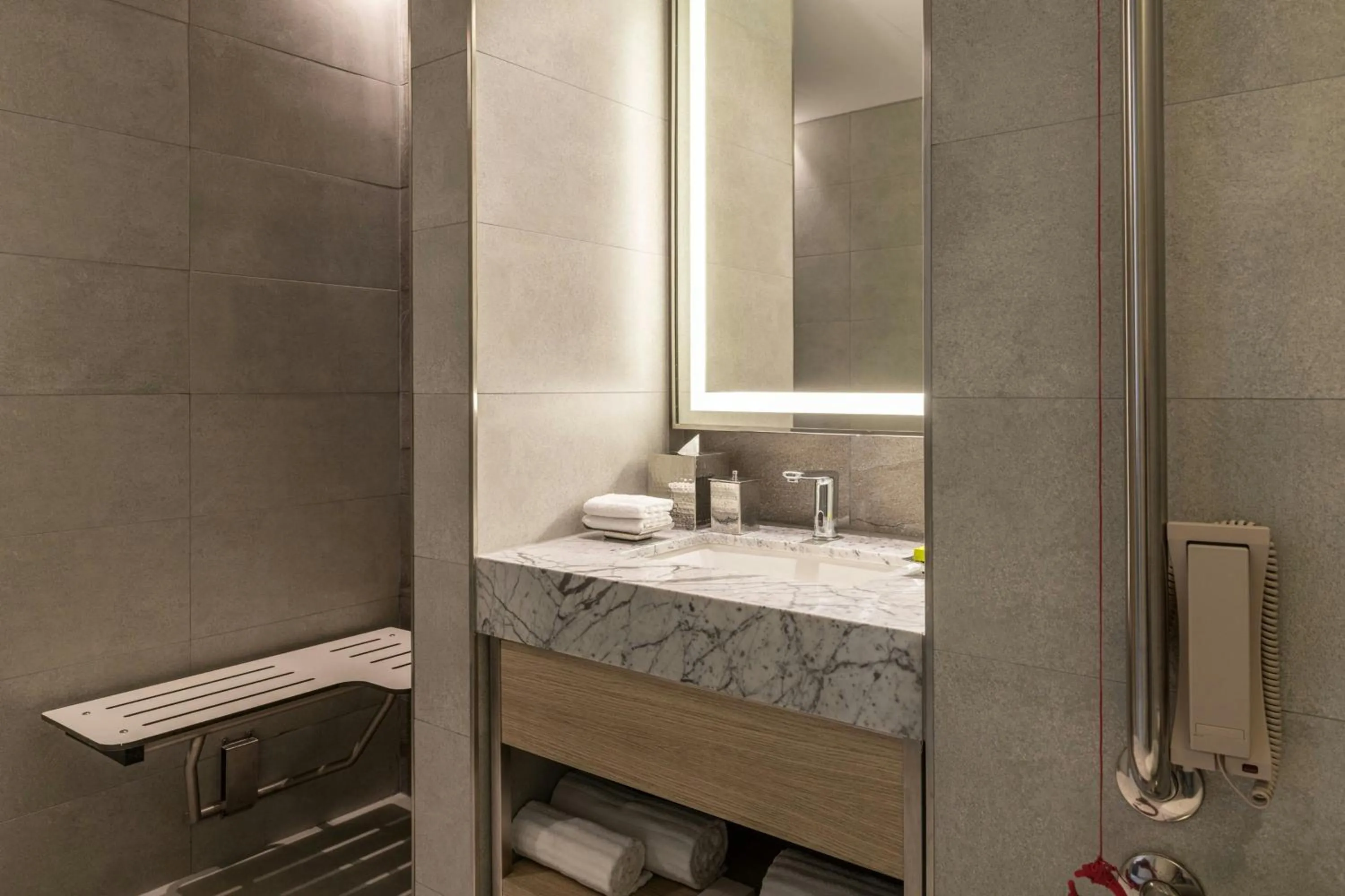 Bathroom in Le Meridien City Centre Bahrain