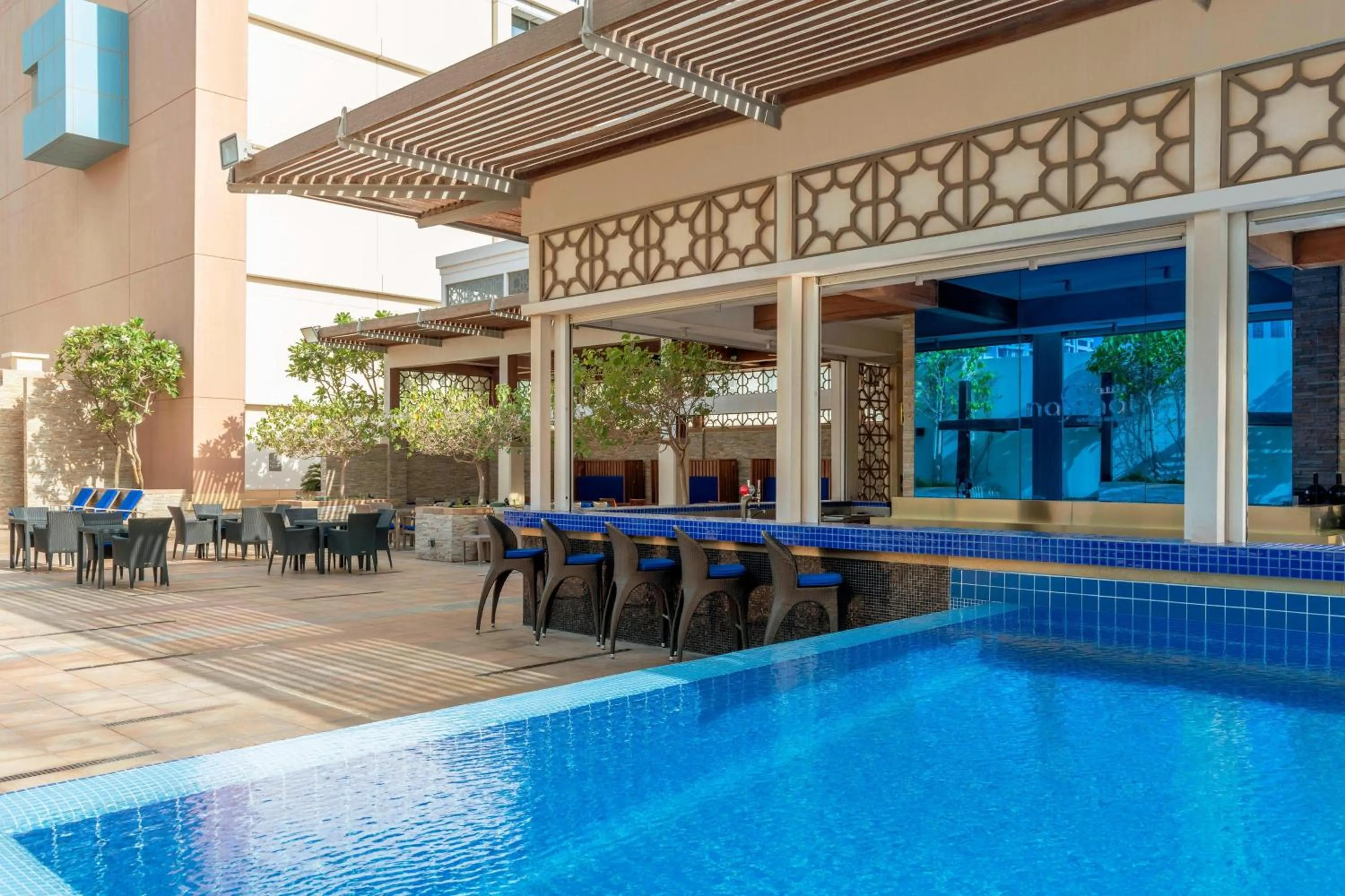 Swimming pool in Le Meridien City Centre Bahrain