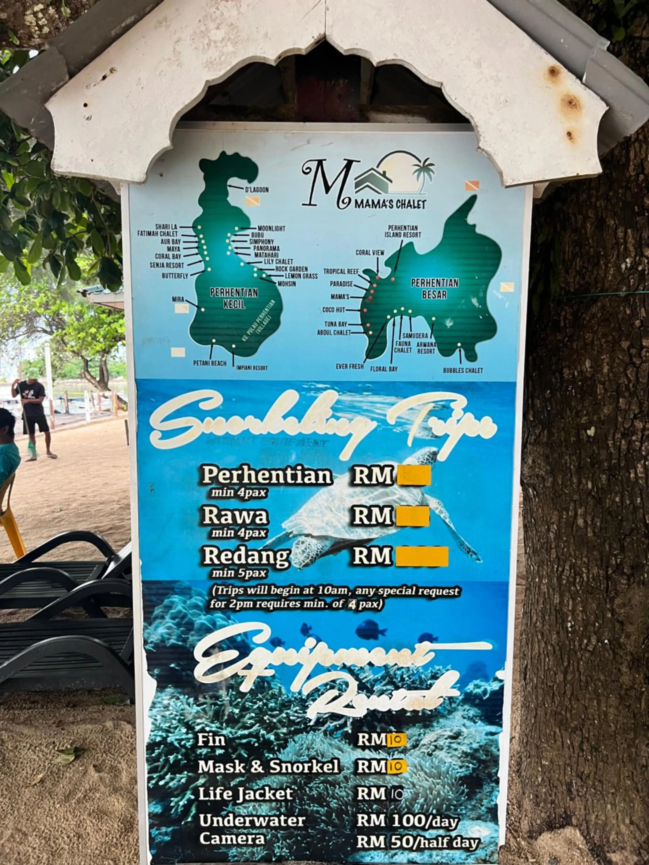 Mama's Chalet Pulau Perhentian Besar