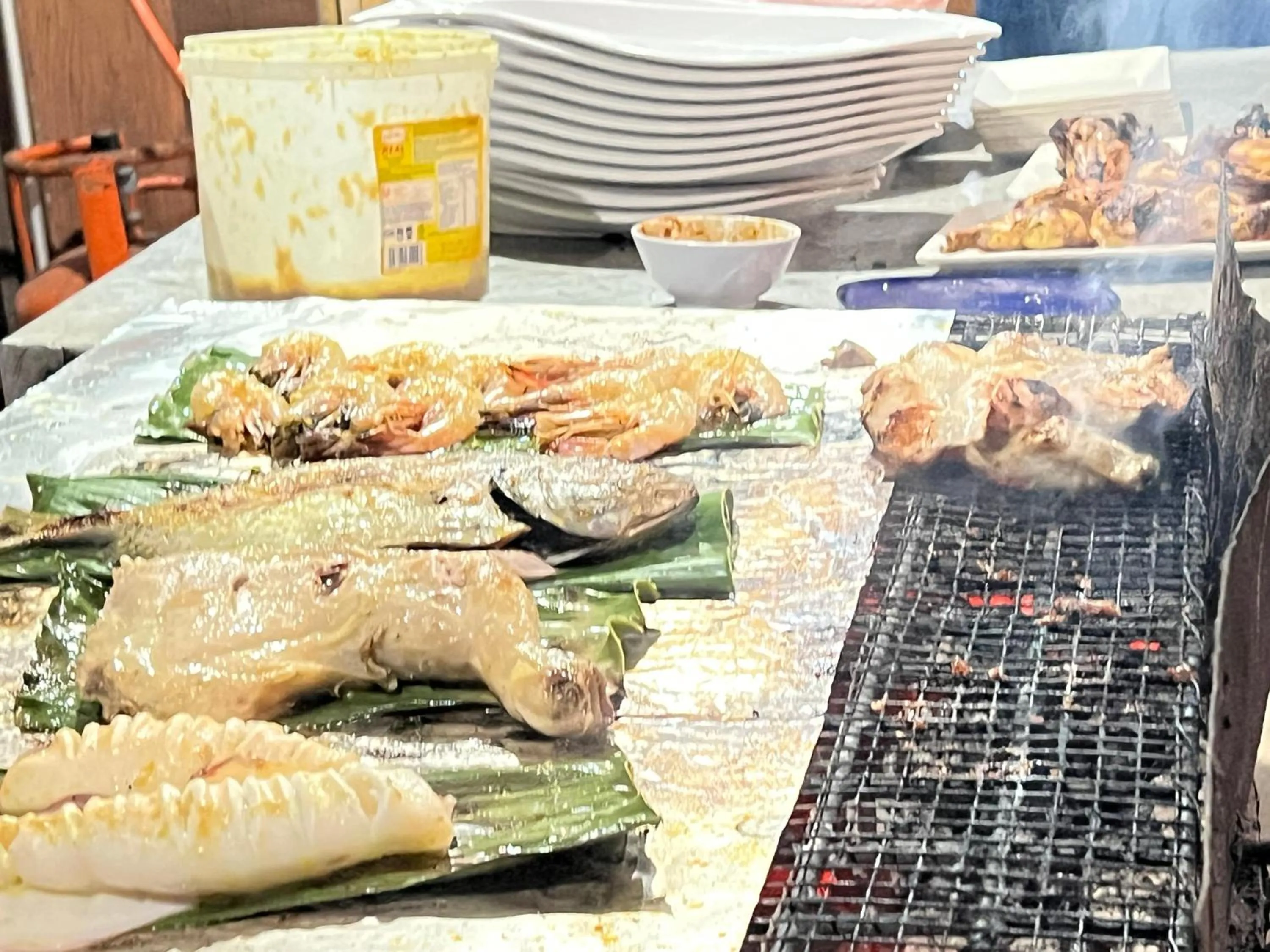 Food and drinks in Mama's Chalet Pulau Perhentian Besar