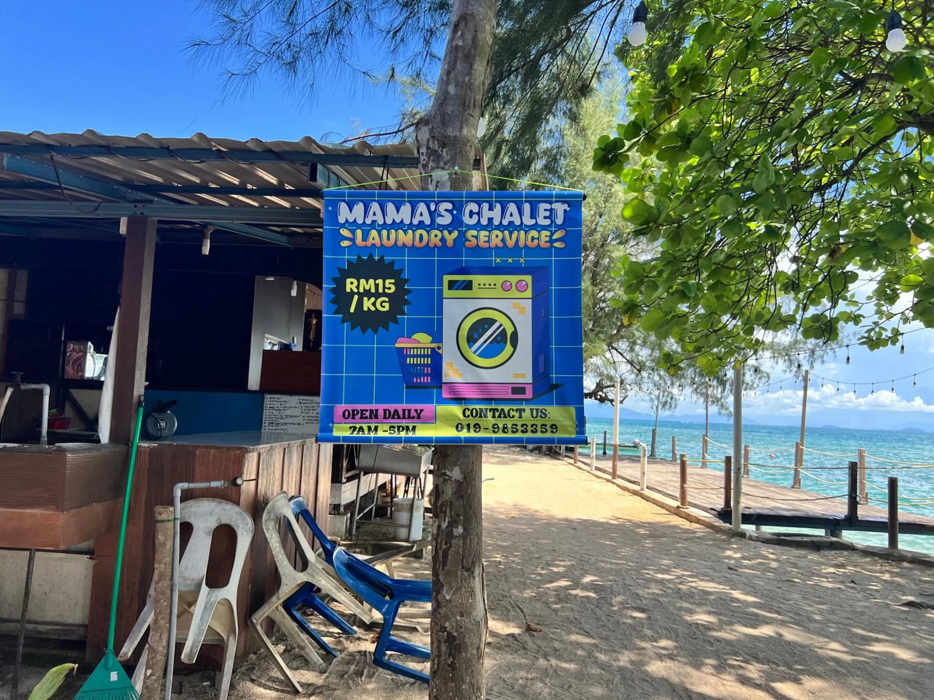 Mama's Chalet Pulau Perhentian Besar