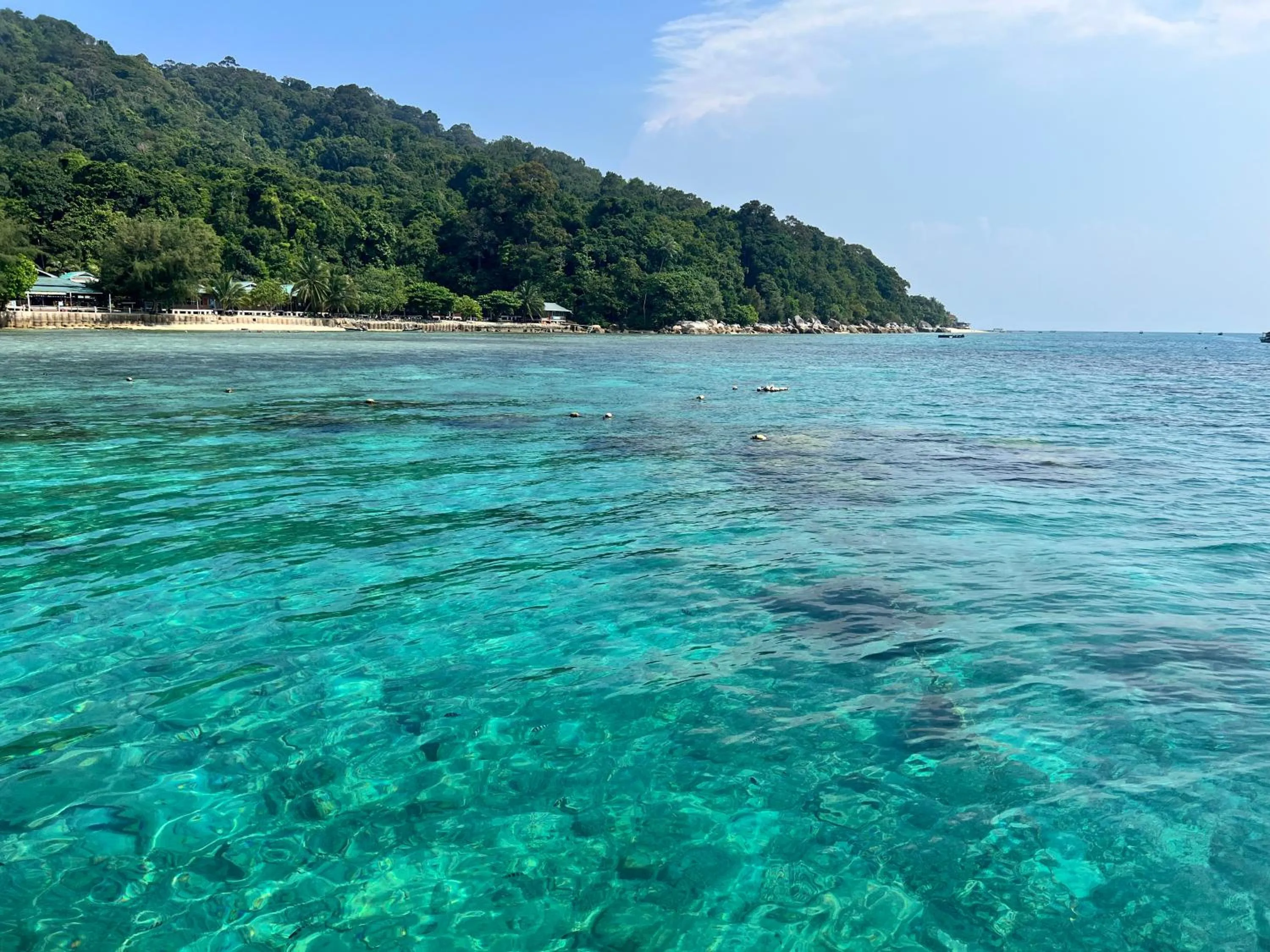 Sea view in Mama's Chalet Pulau Perhentian Besar
