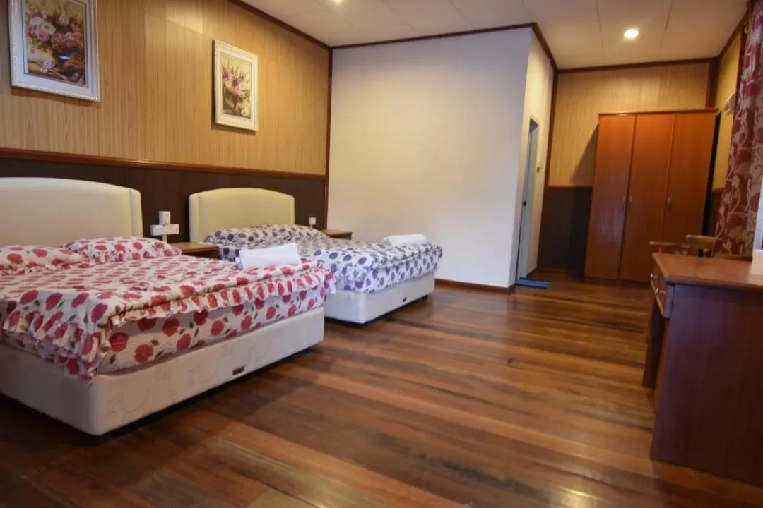 Bed in Mama's Chalet Pulau Perhentian Besar