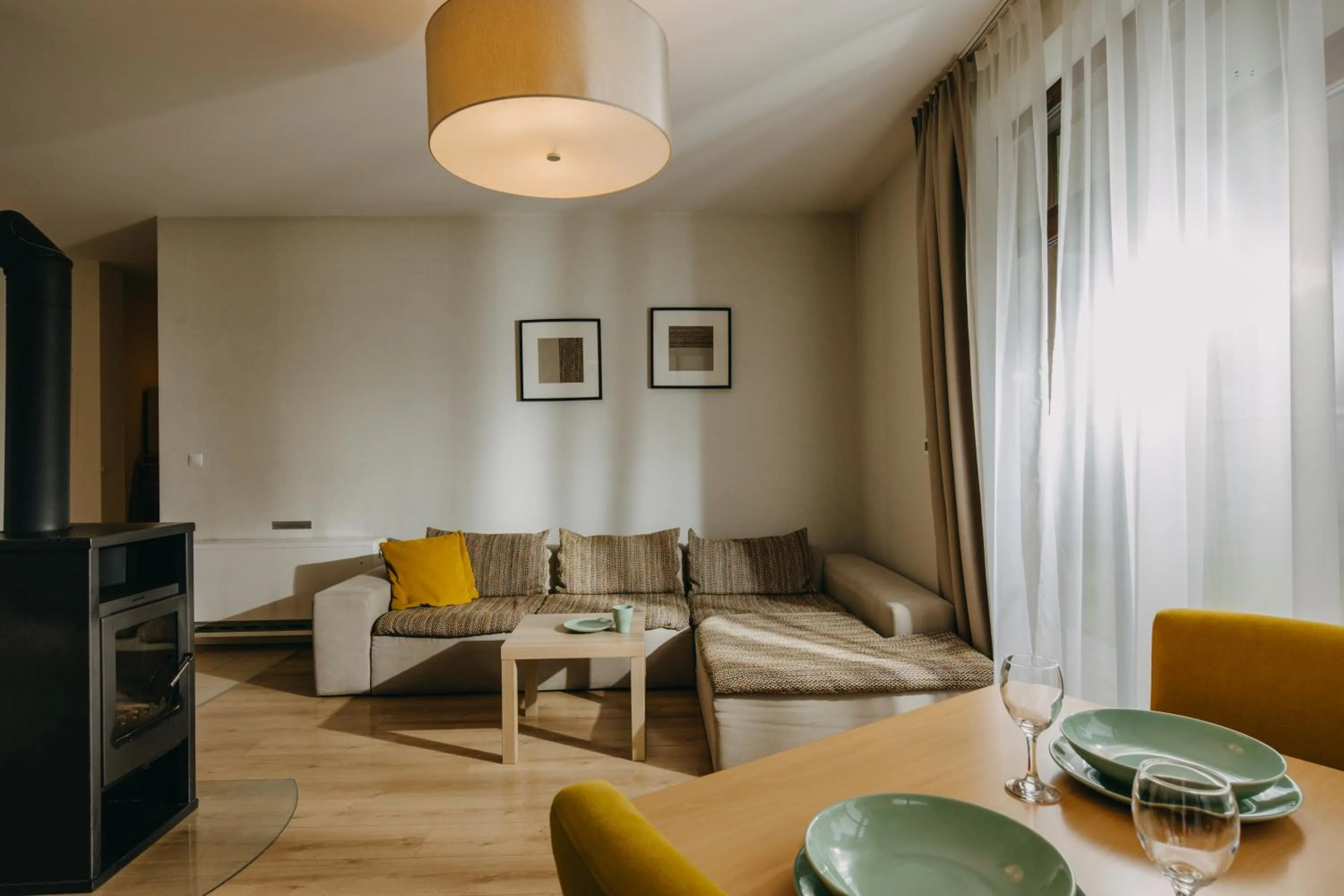 Living room in Osada Śnieżka koło Karpacza