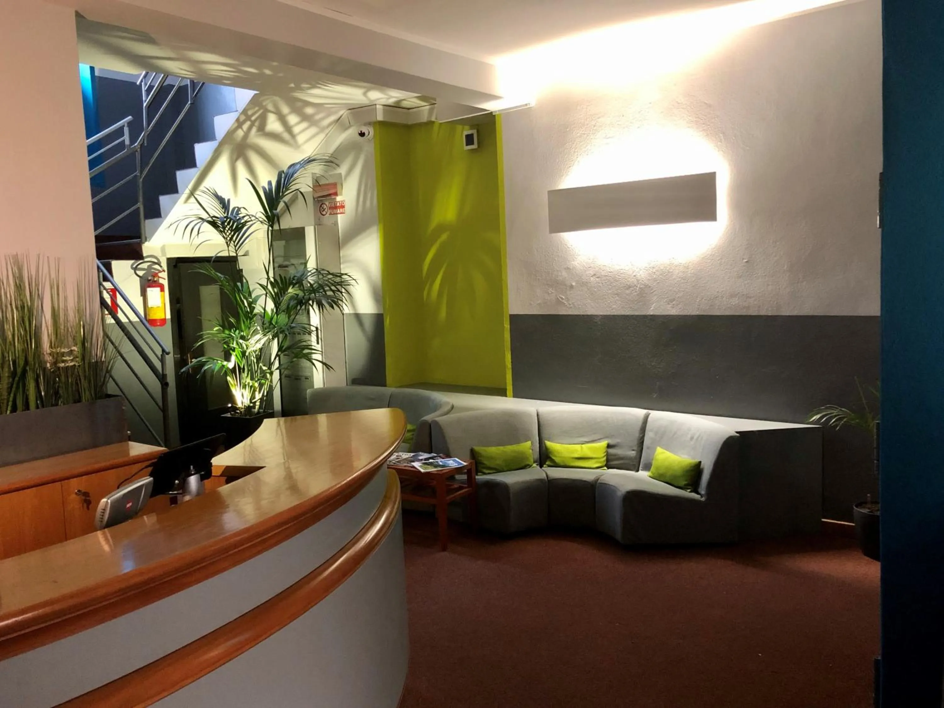 Lobby or reception in Hotel del Boschetto