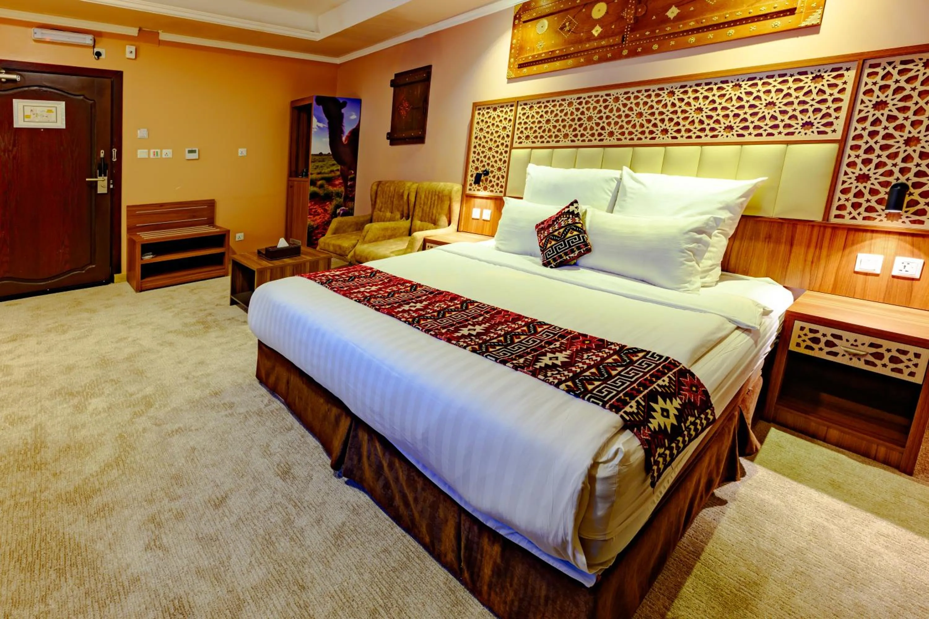 Junior Suite with Garden View in Zaman Homeland Hotel