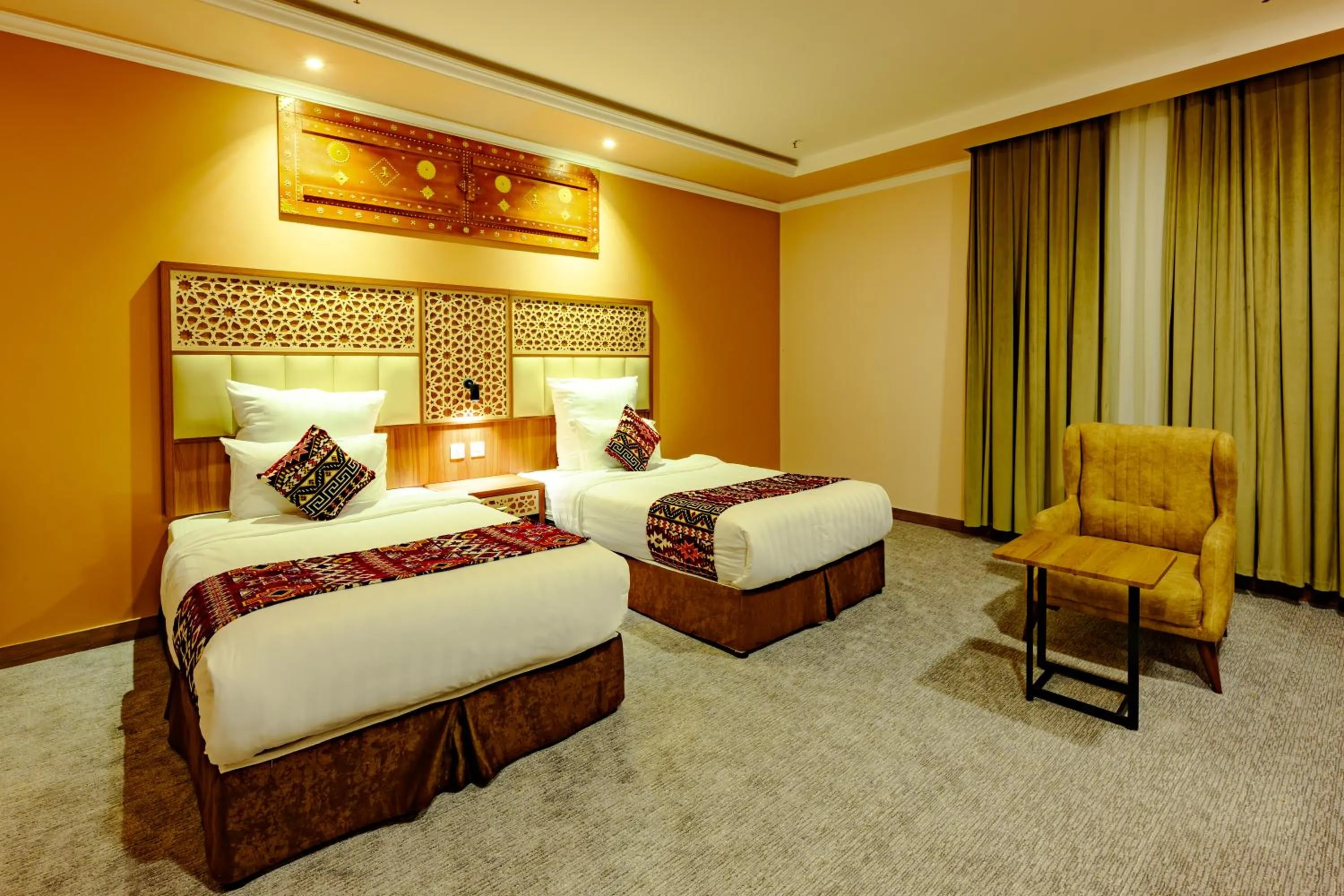 Twin Room in Zaman Homeland Hotel