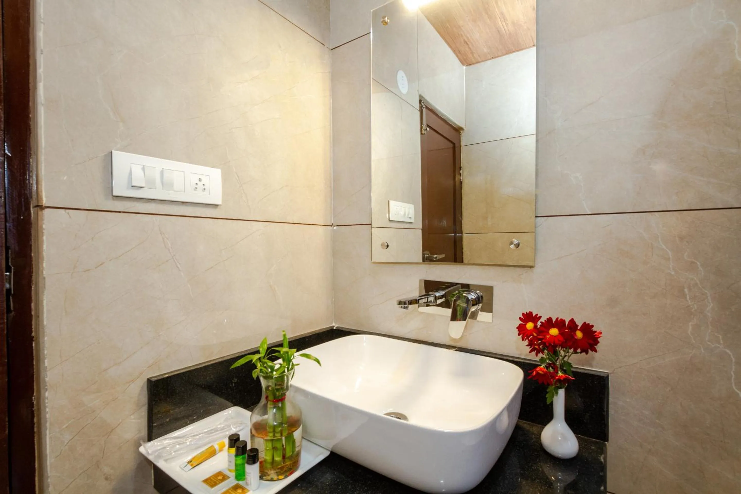 Bathroom in Tripli Hotels Drilbu Manali