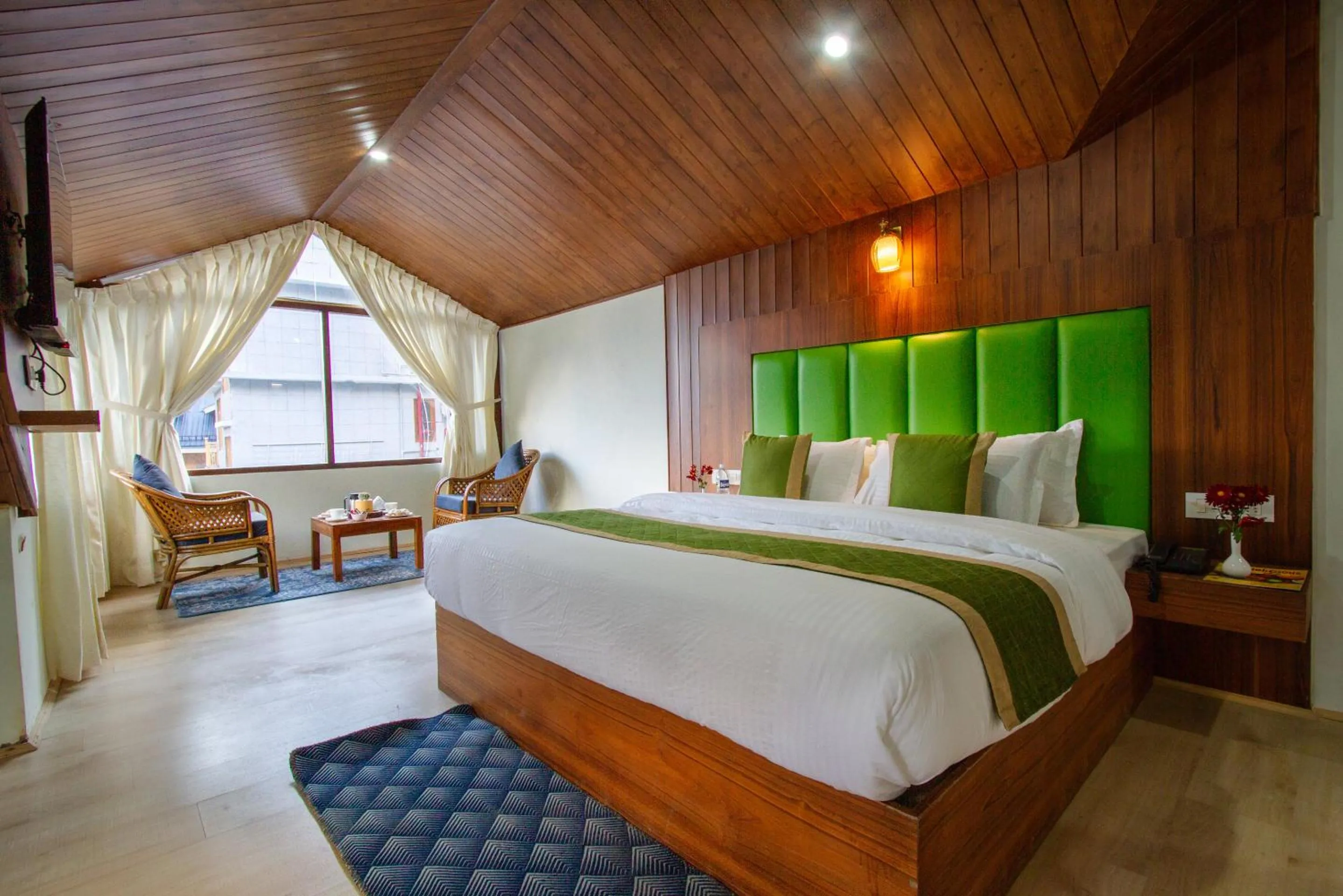 Bed in Tripli Hotels Drilbu Manali