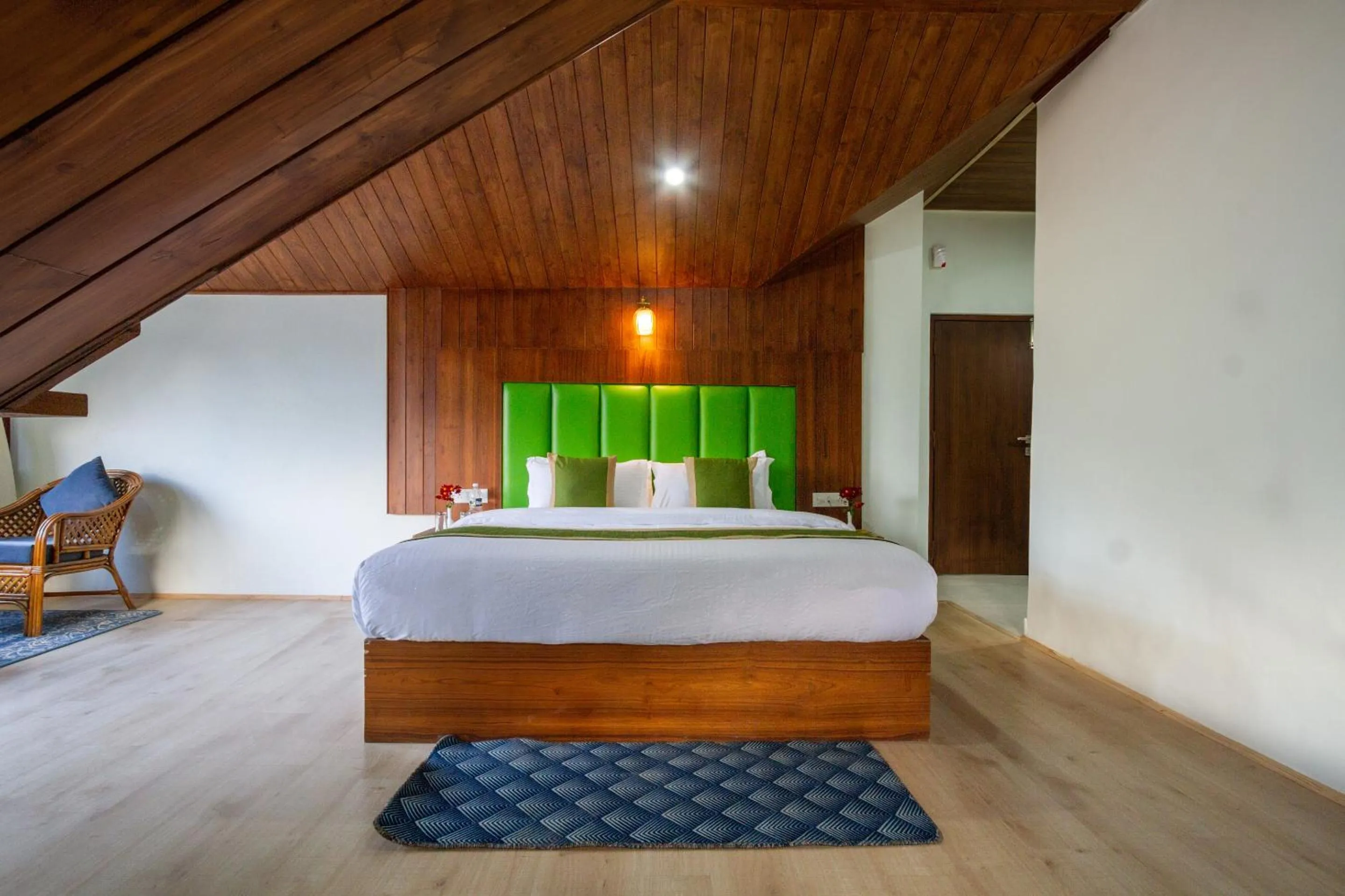 Bed in Tripli Hotels Drilbu Manali