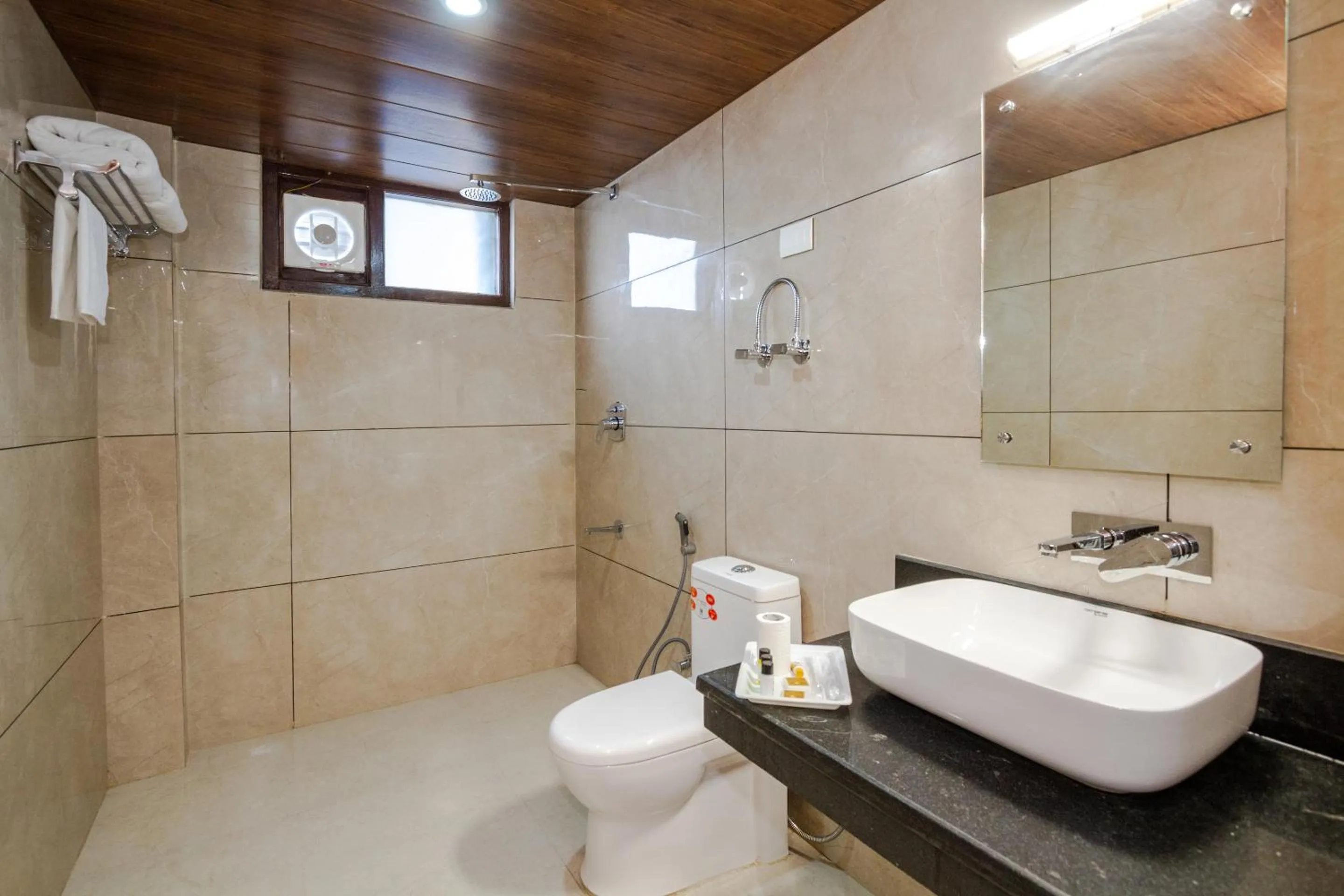 Shower in Tripli Hotels Drilbu Manali