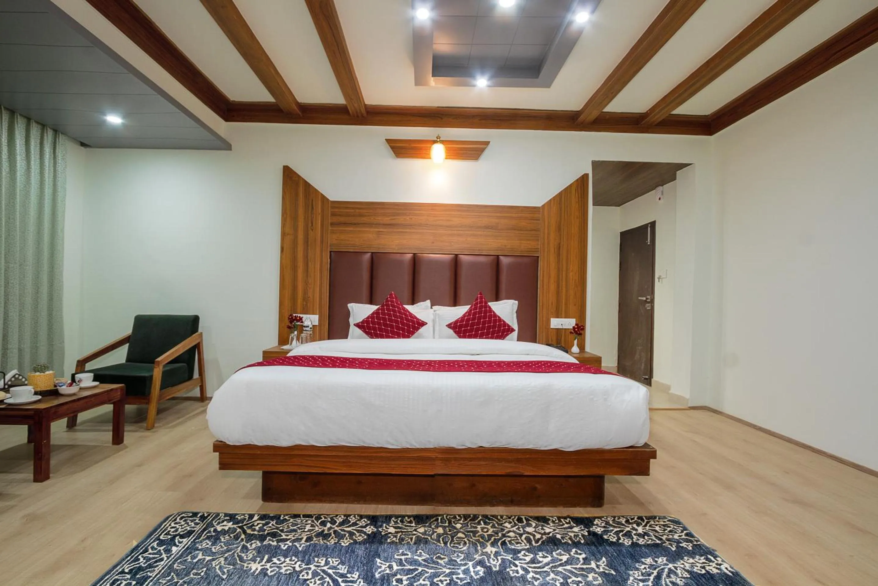 Bed in Tripli Hotels Drilbu Manali