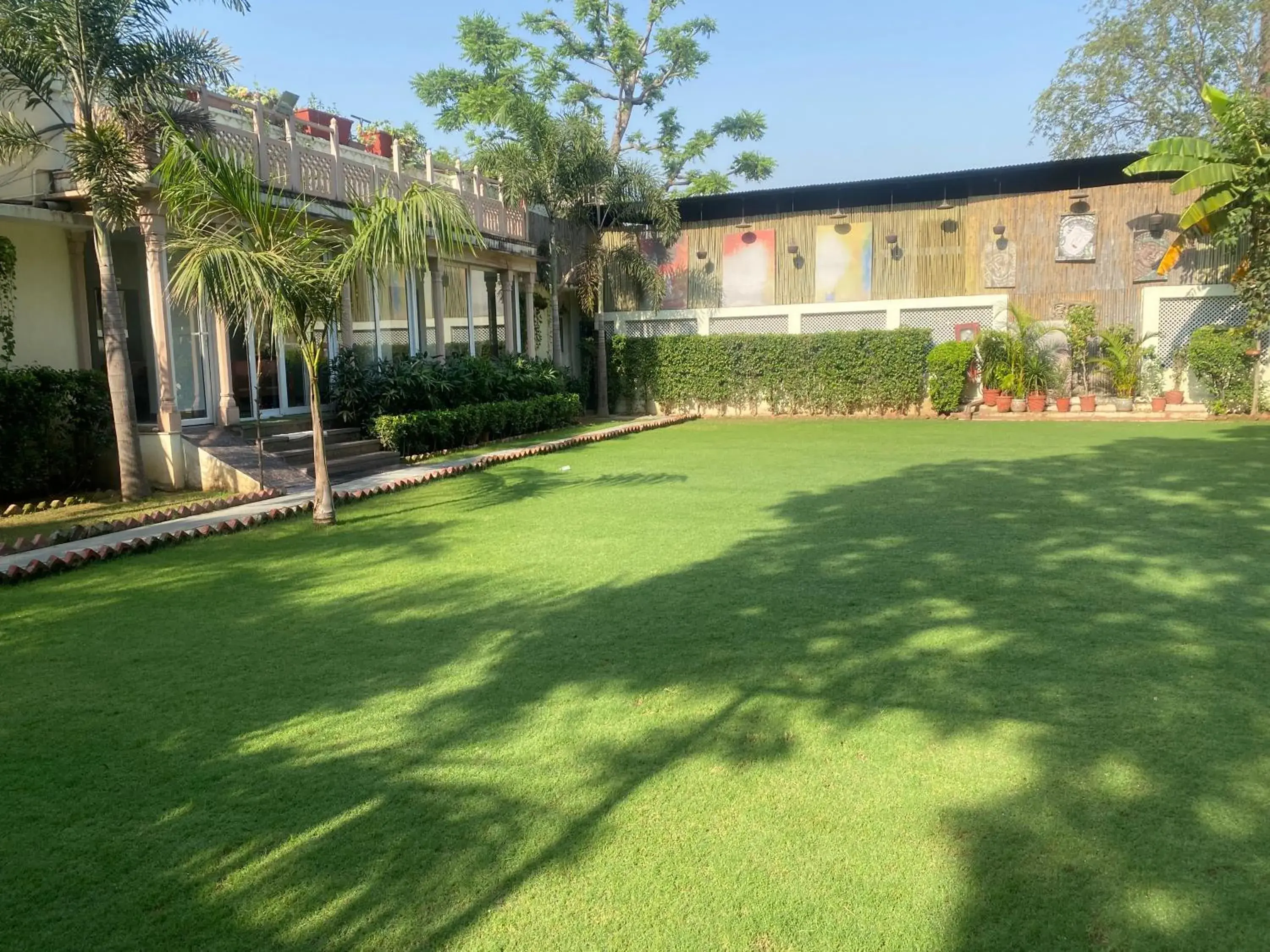 Garden view in Hotel Cedar Garden view in Hotel Cedar