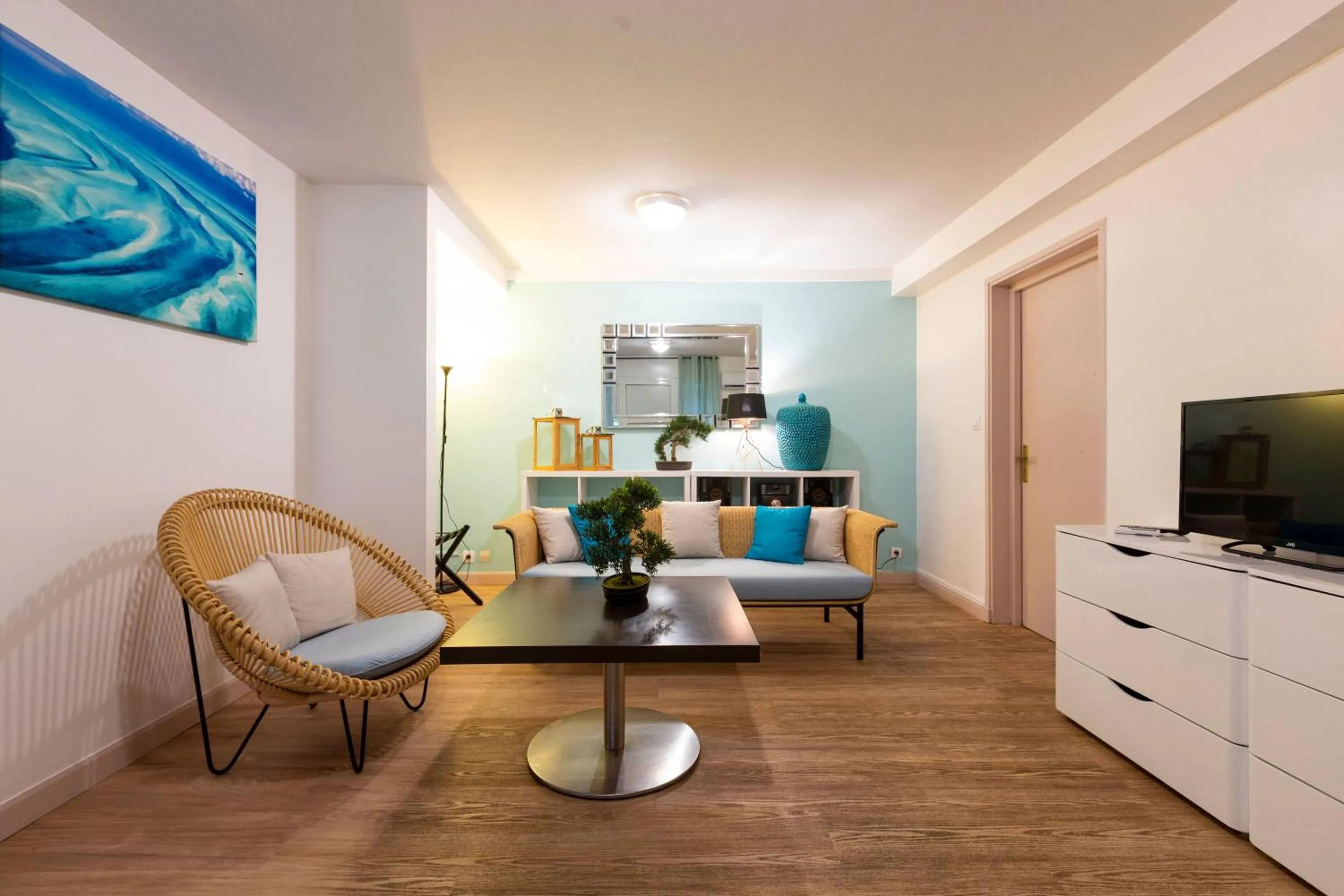 Living room in Hotel Atlantis