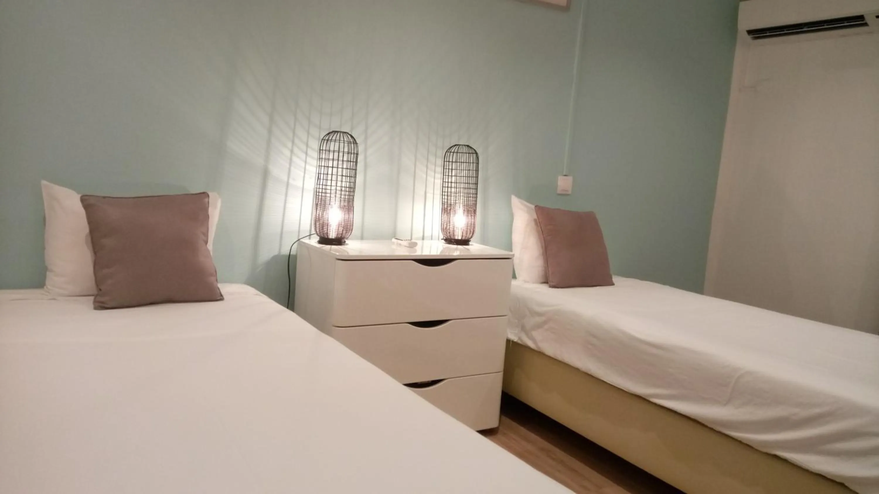 Bed in Hotel Atlantis