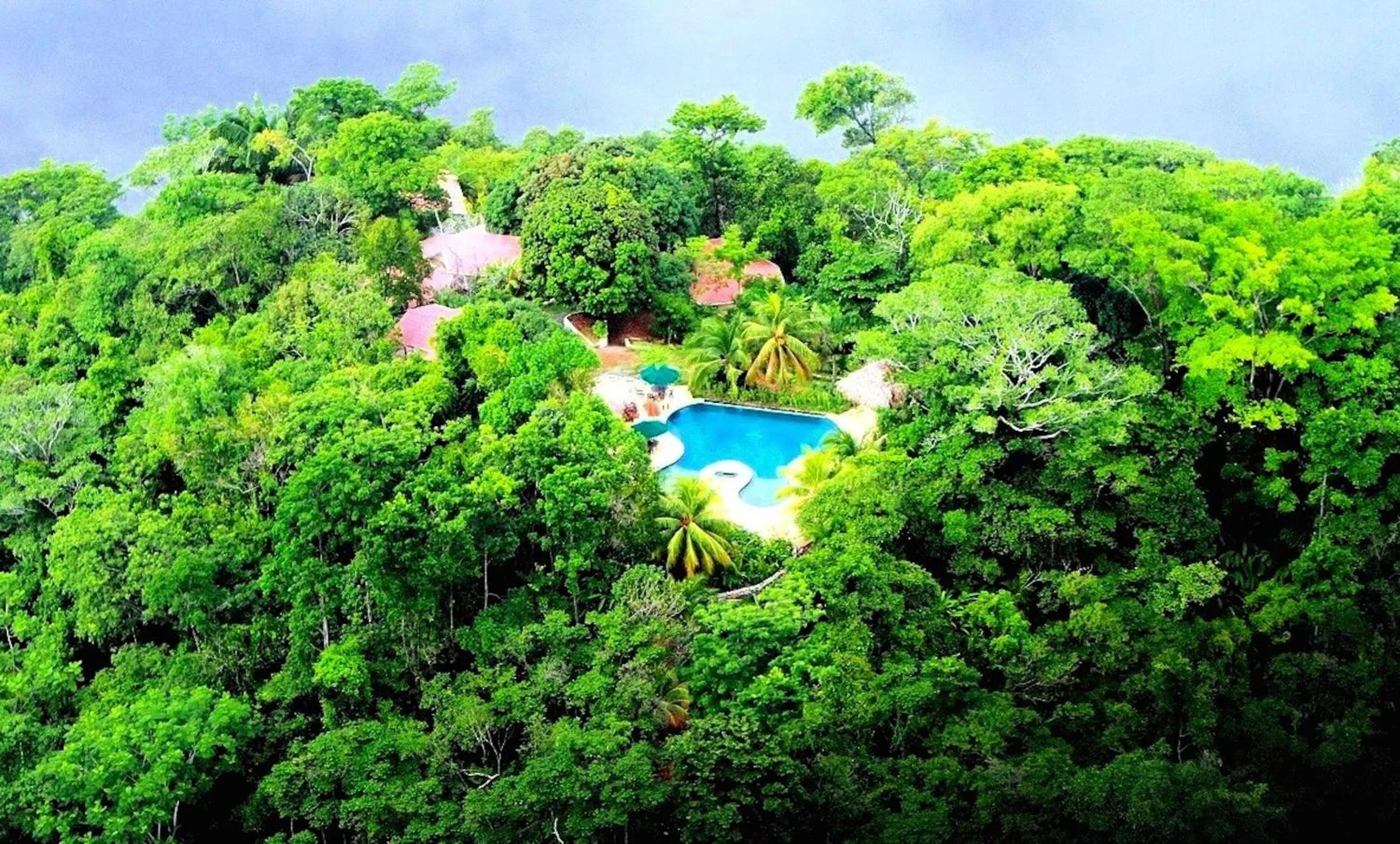 Bird's eye view in LagunaVista Villas