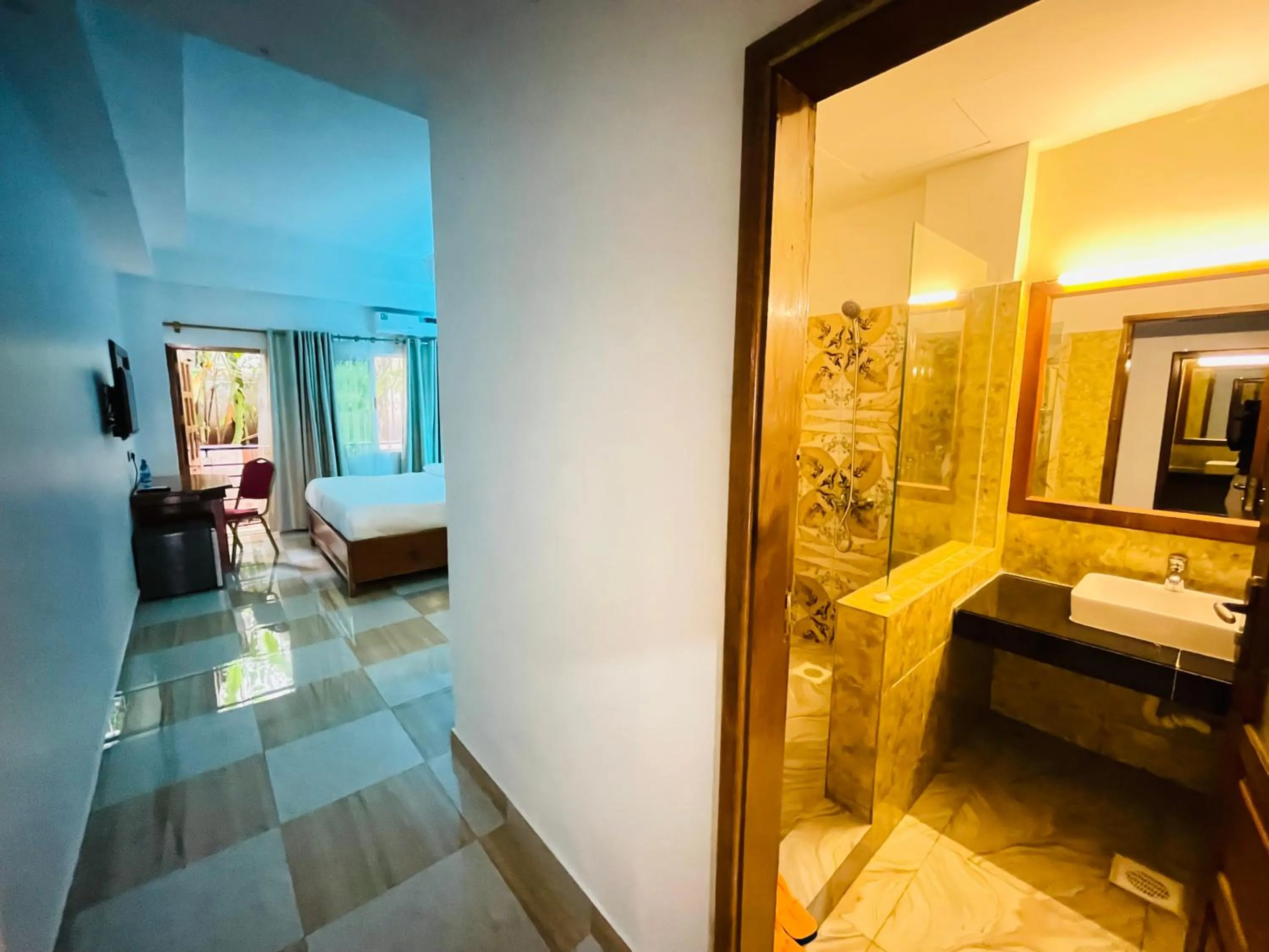 Bathroom in Pulickal Heights Hotel