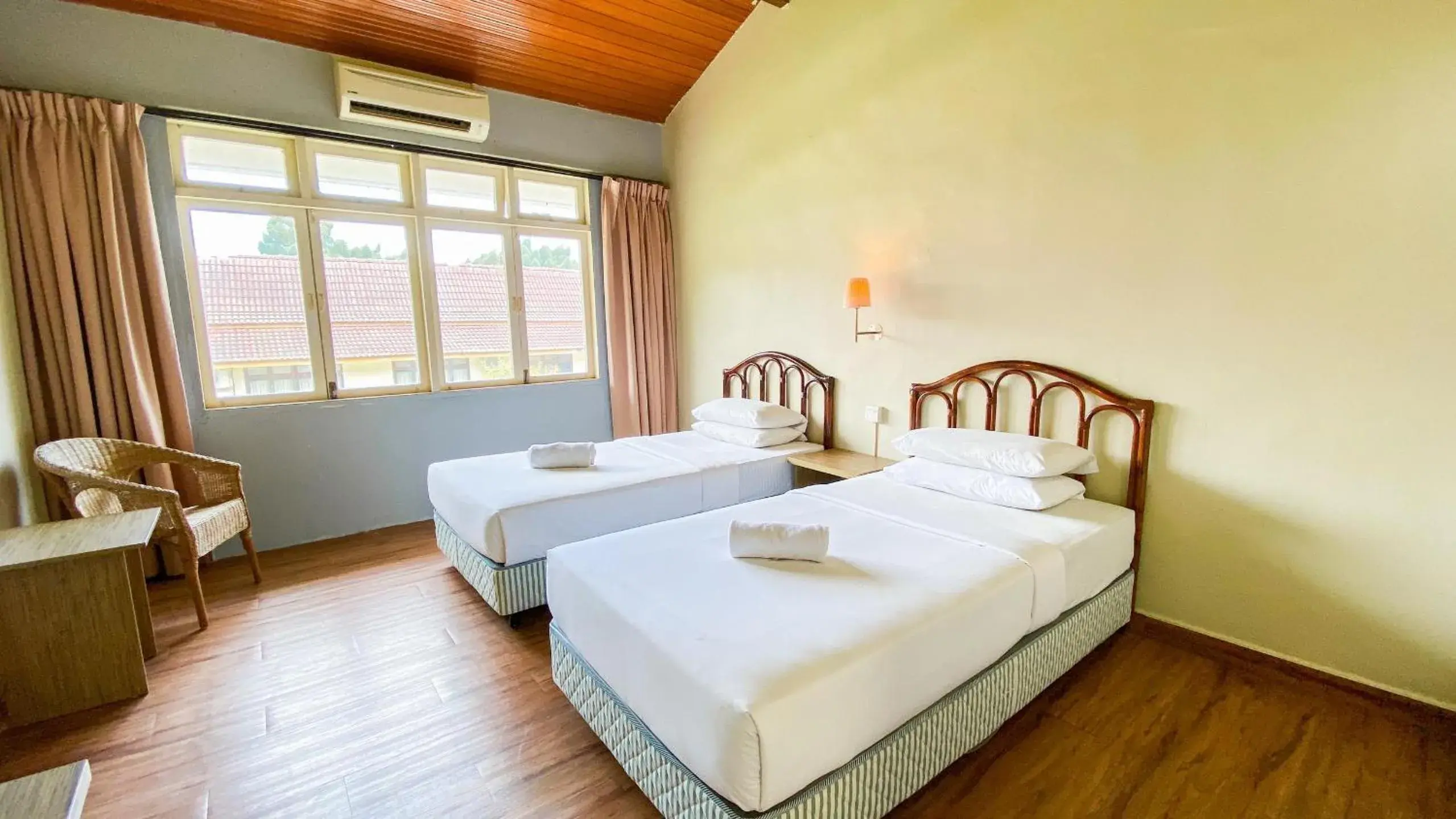 Bed in Lovita Tanjung Bidara Beach Resort Bed in Lovita Tanjung Bidara Beach Resort