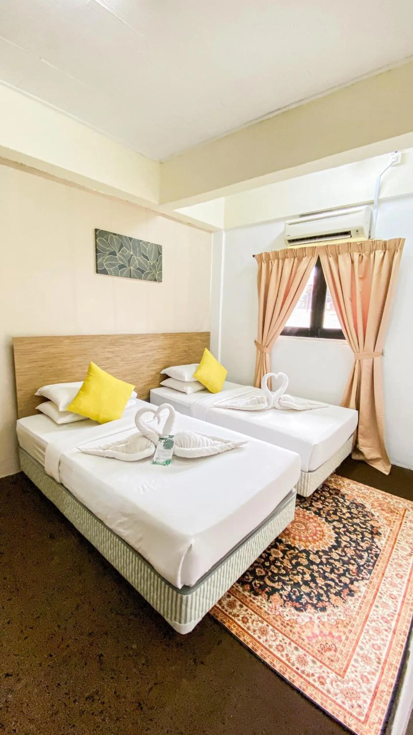 Bed in Lovita Tanjung Bidara Beach Resort