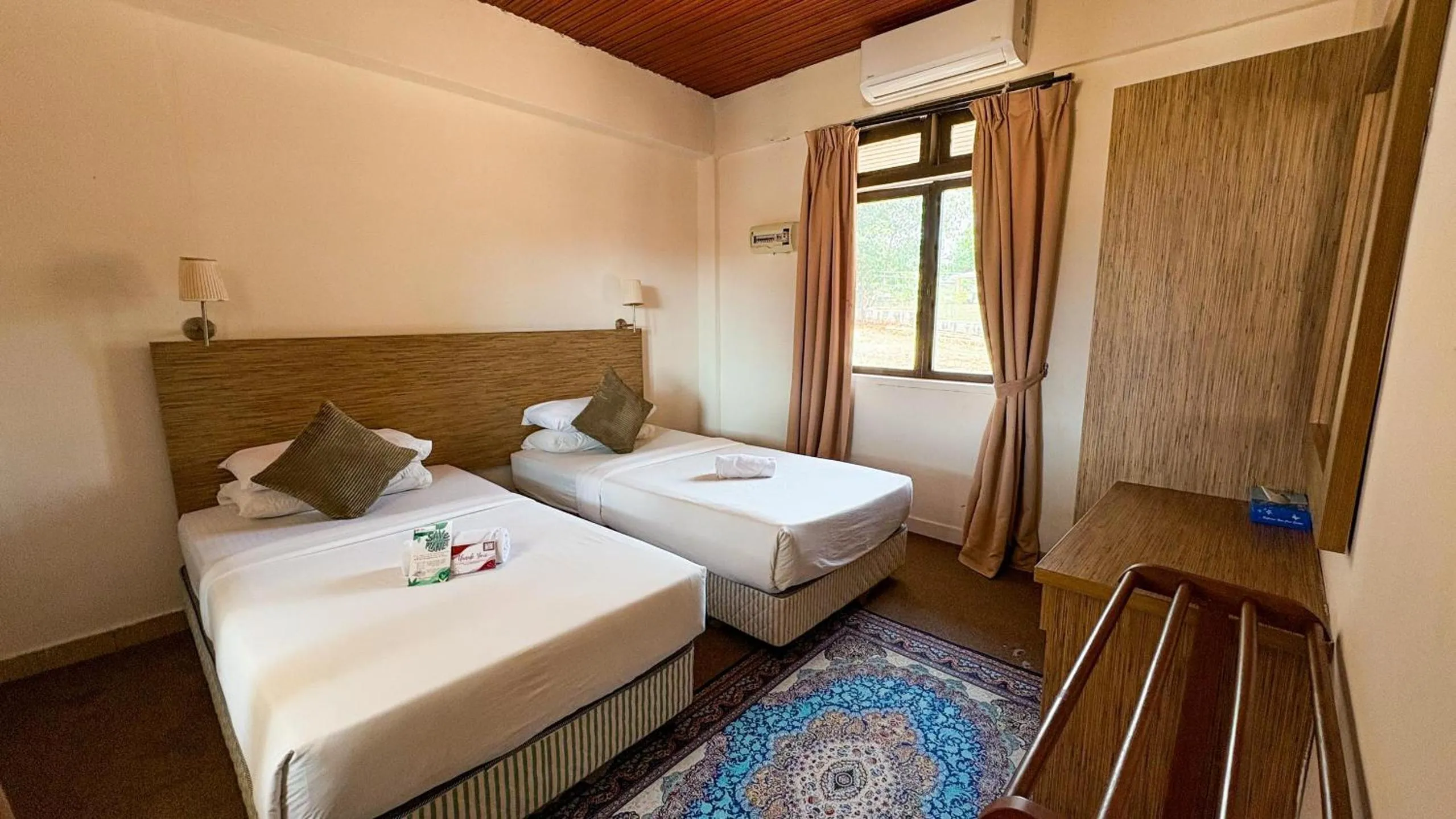 Bed in Lovita Tanjung Bidara Beach Resort