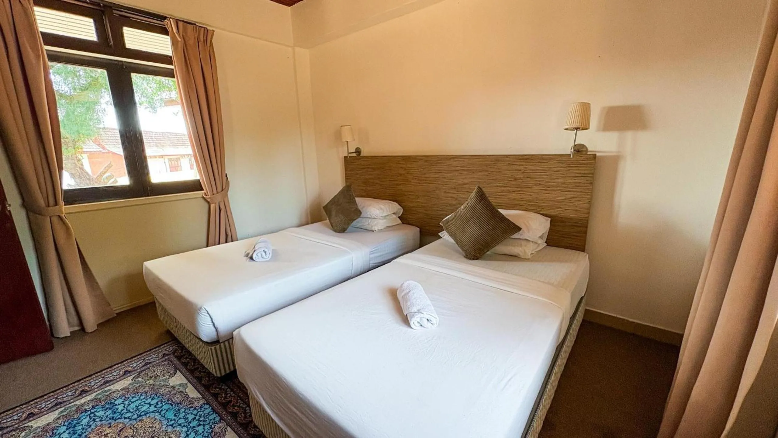 Bed in Lovita Tanjung Bidara Beach Resort