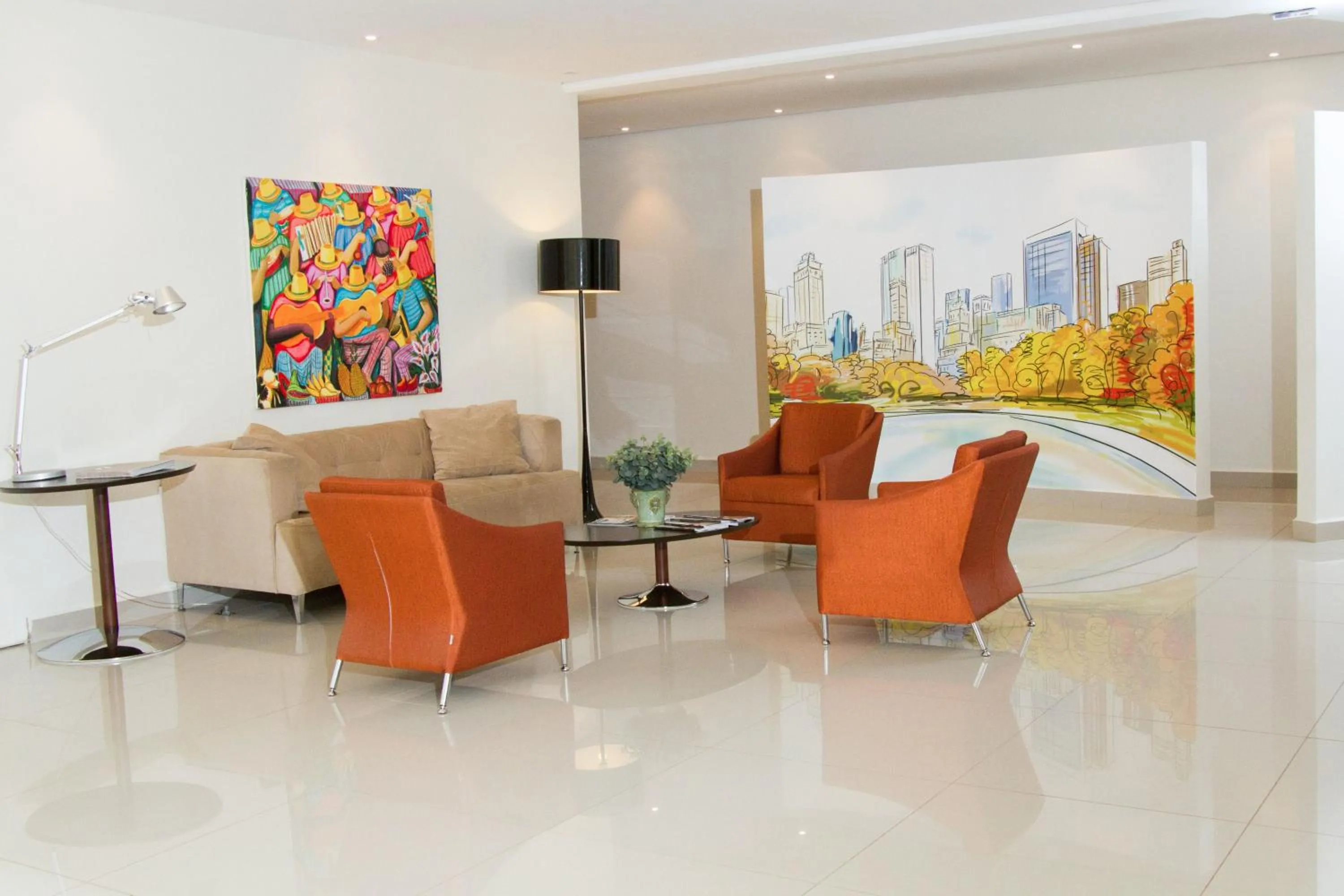 Lobby or reception in Ipe Center Hotel