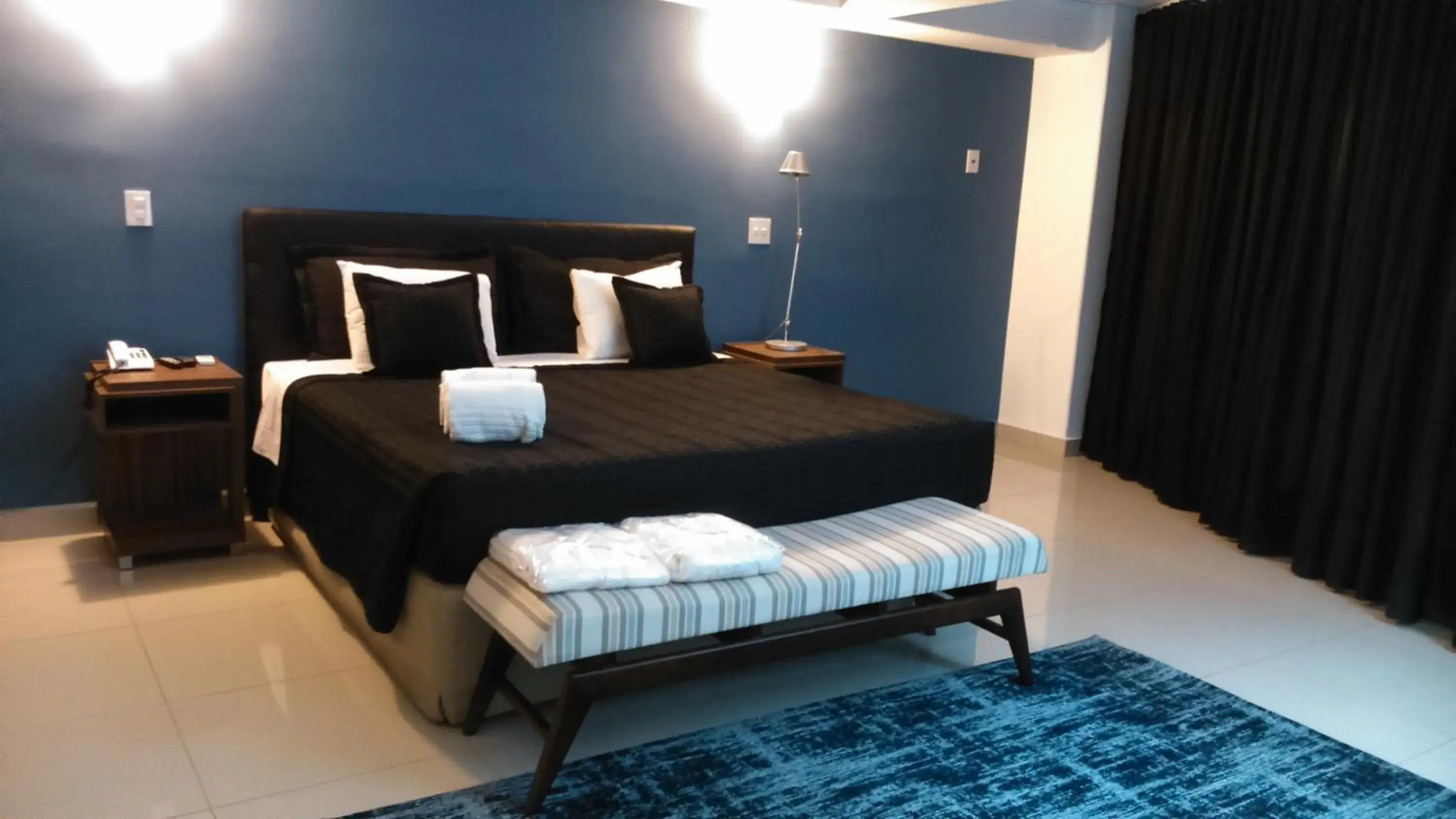 Bed in Ipe Center Hotel Bed in Ipe Center Hotel