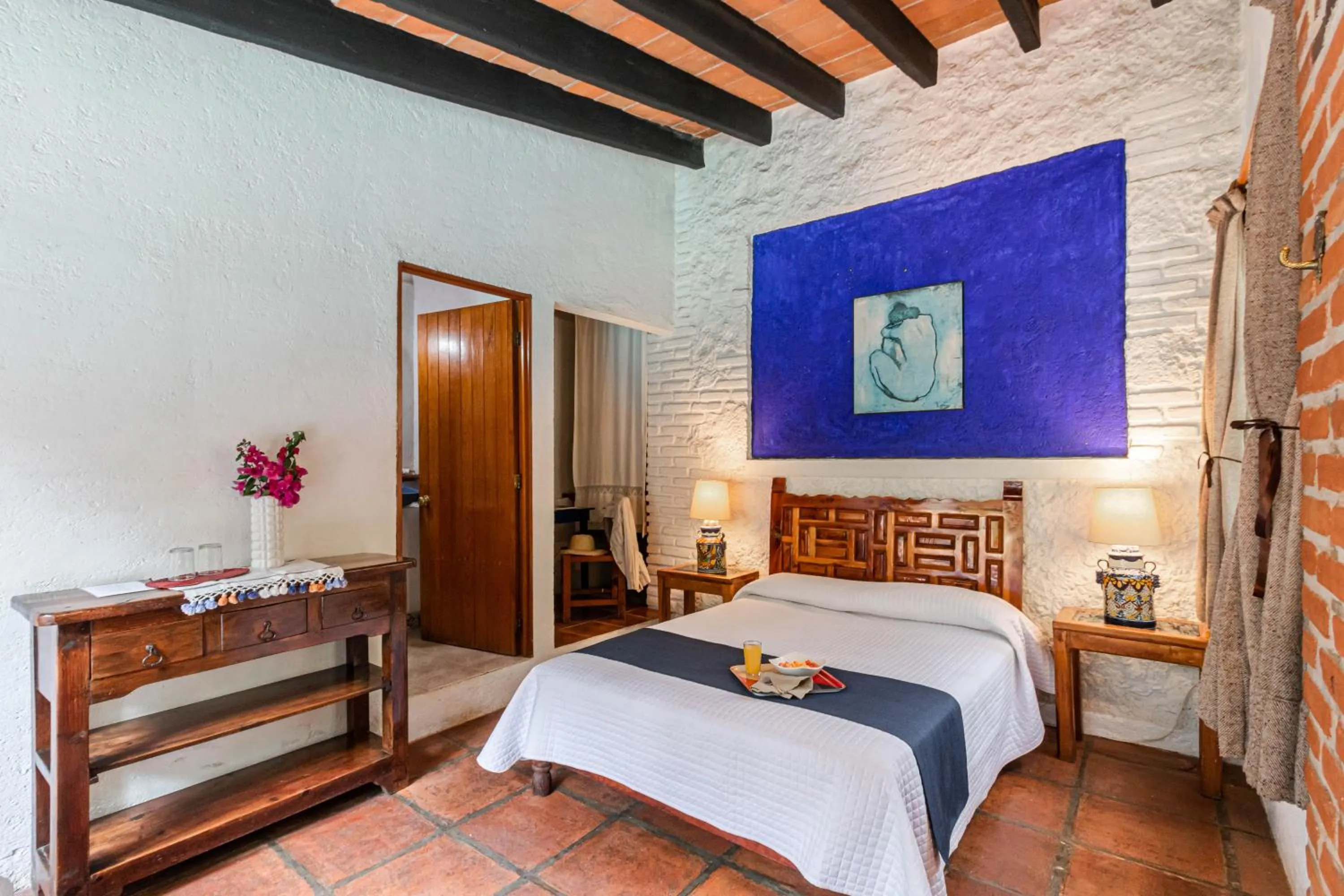 Bed in Hotel La Posada del Valle