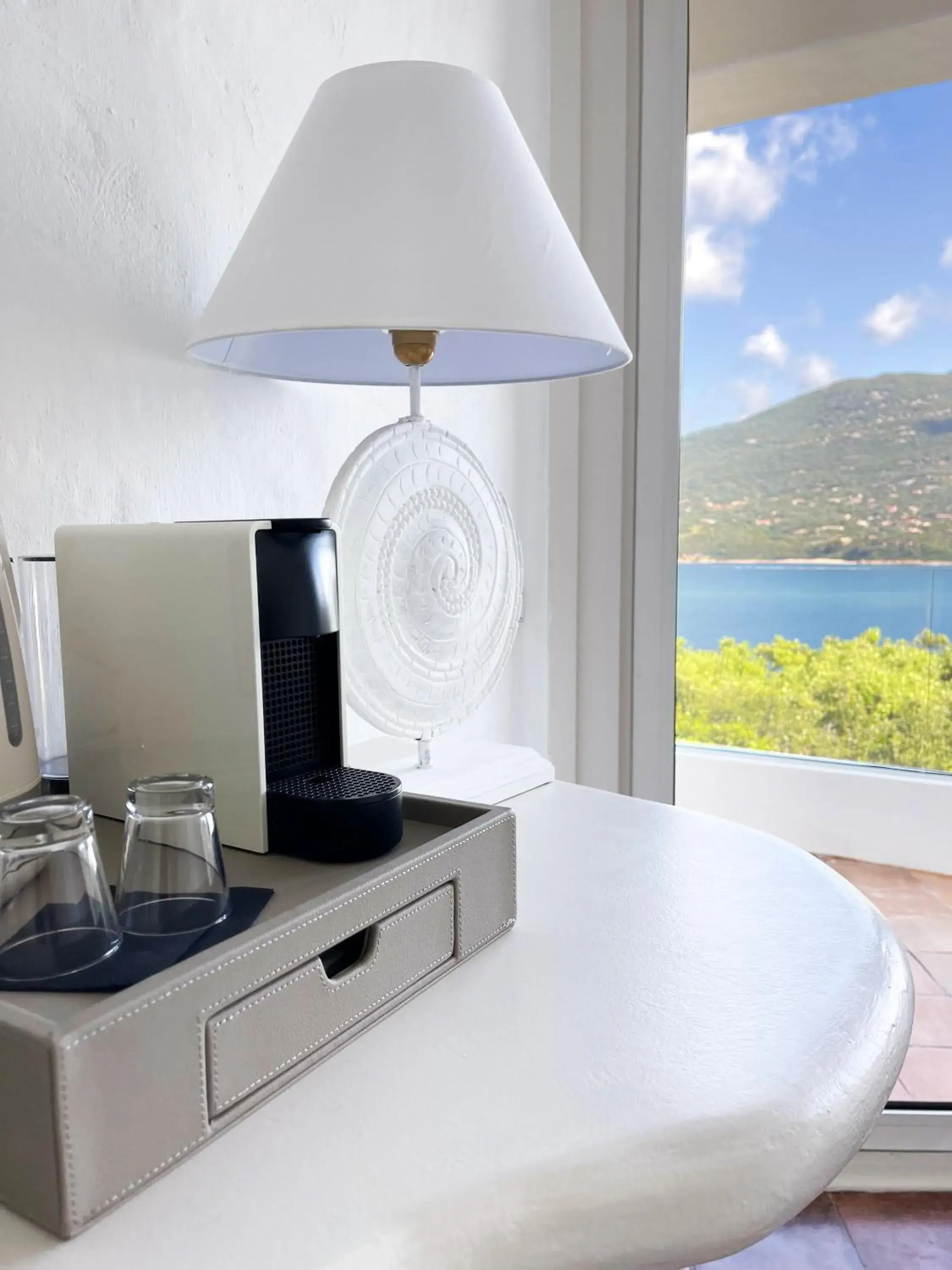 Deluxe Double Room with Side Sea View in A'mare Corsica I Seaside Small Resort Deluxe Double Room with Side Sea View in A'mare Corsica I Seaside Small Resort