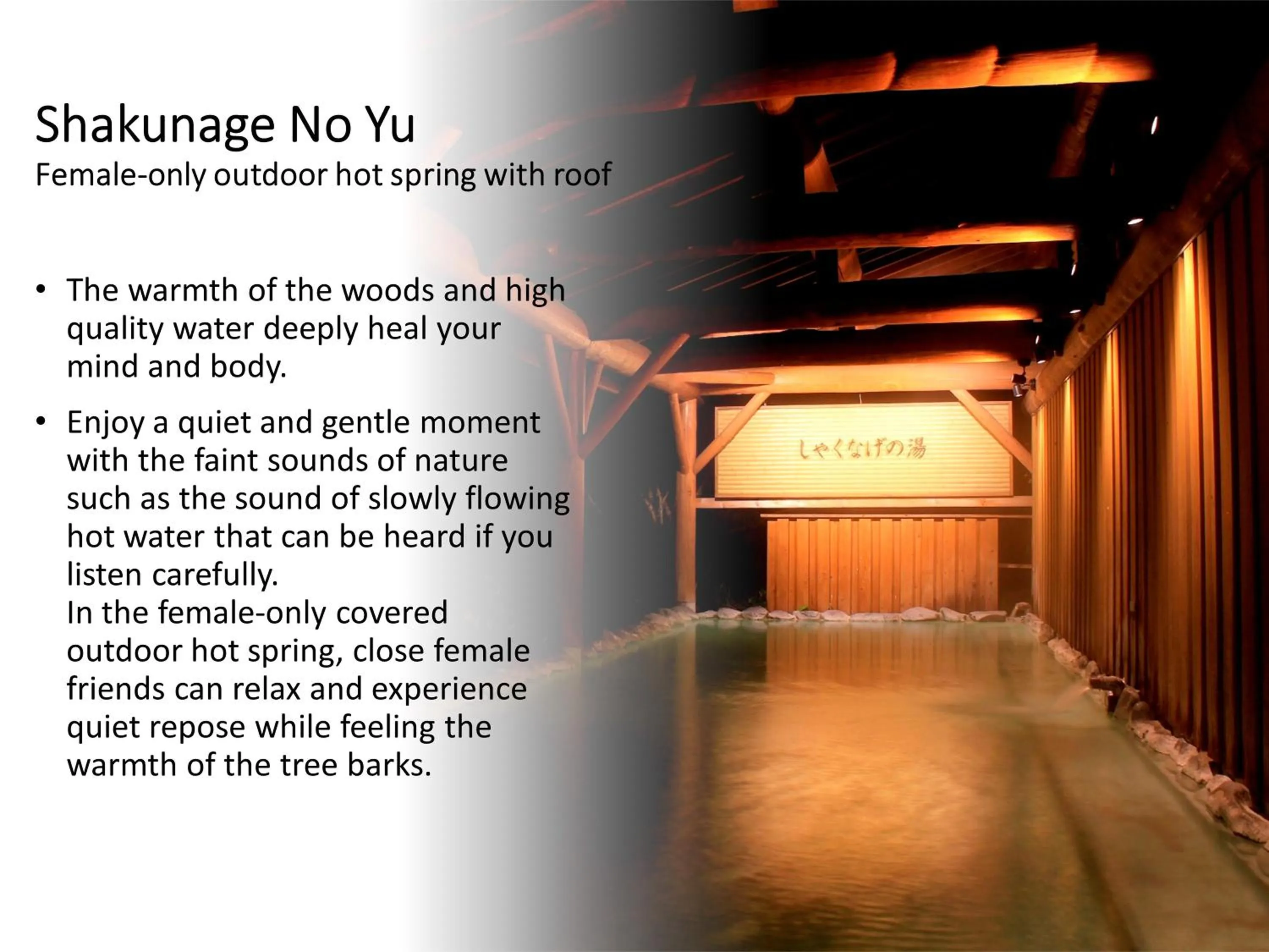 Hot Spring Bath in Manza Prince Hotel