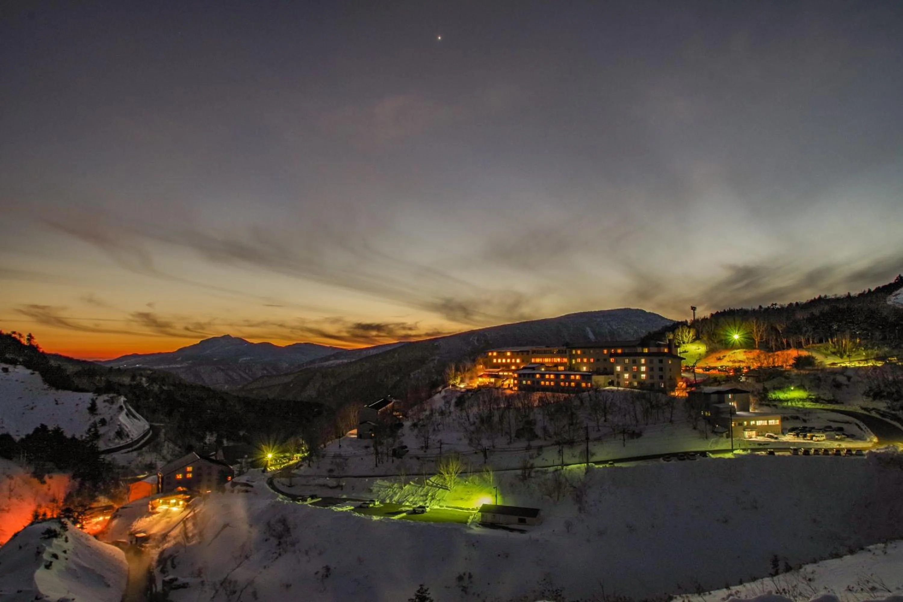 Property building in Manza Prince Hotel