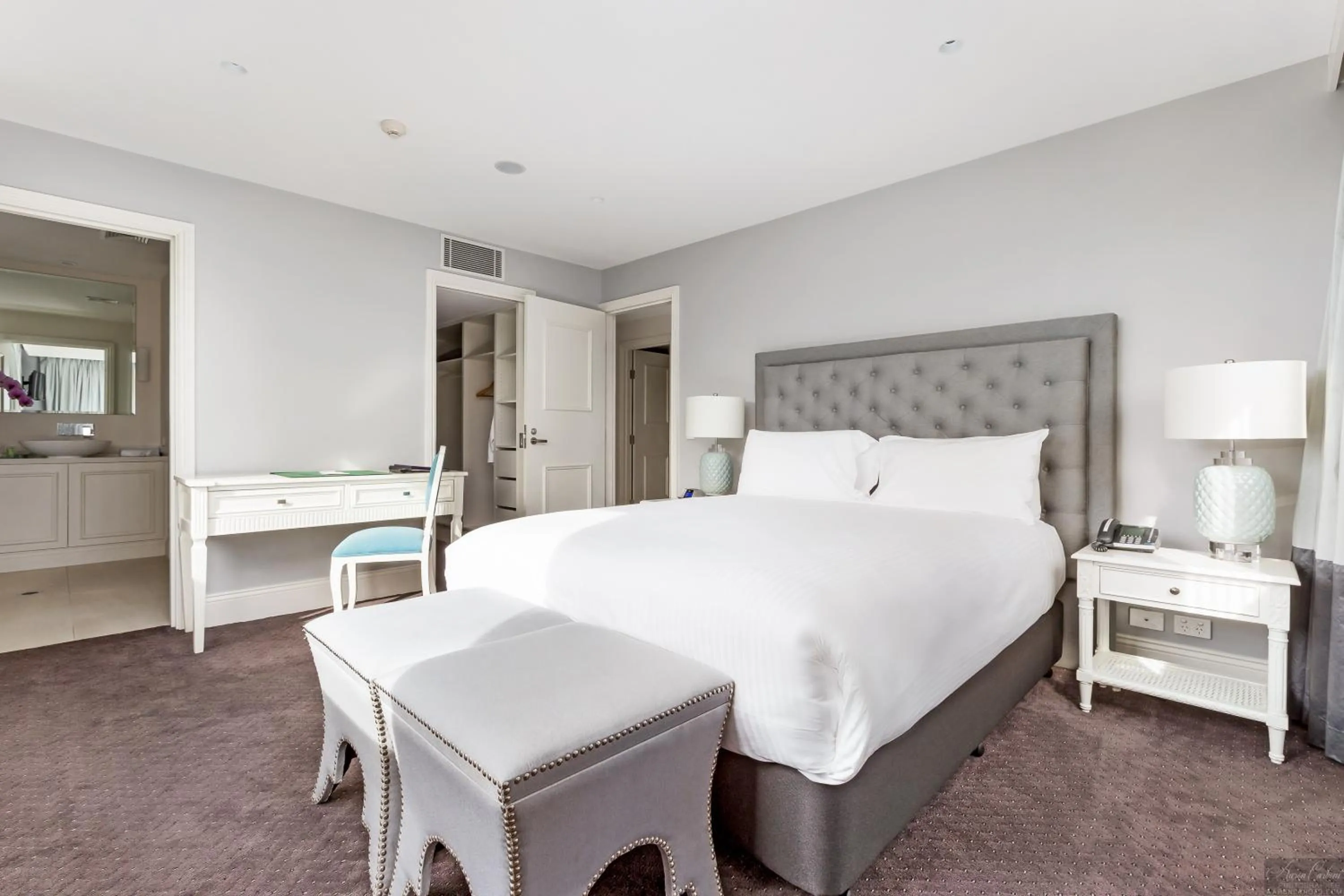 Bedroom, Bed in Miramare Gardens Boutique Accommodation