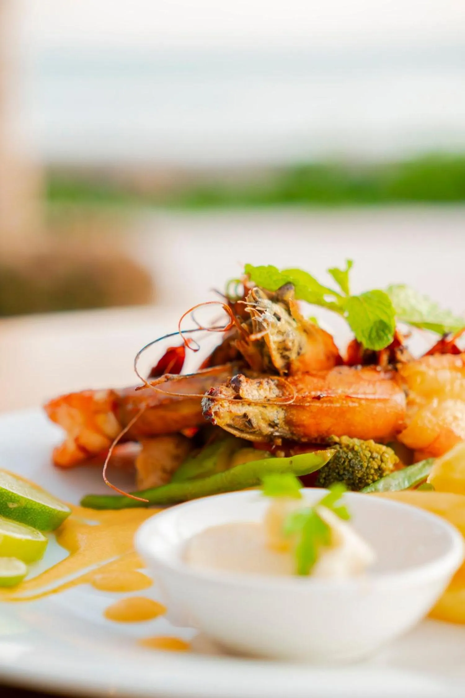 Food and drinks in Salida Beach Zanzibar