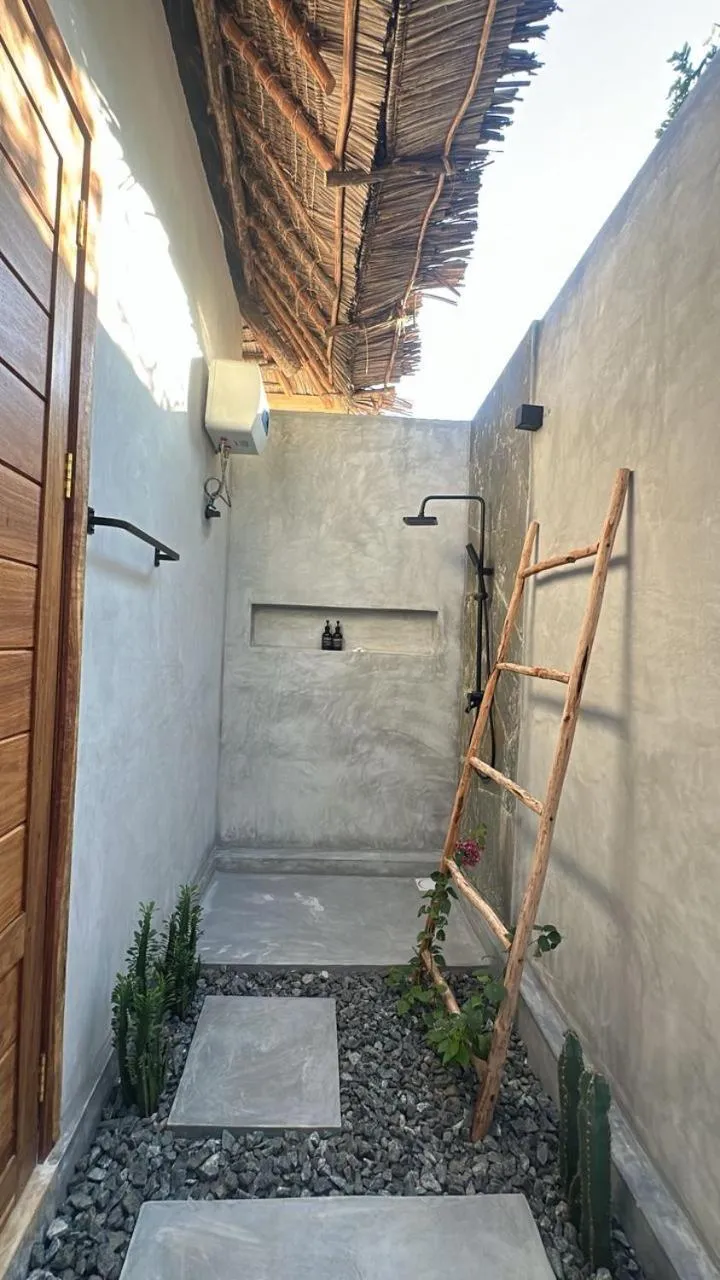 Shower in Salida Beach Zanzibar