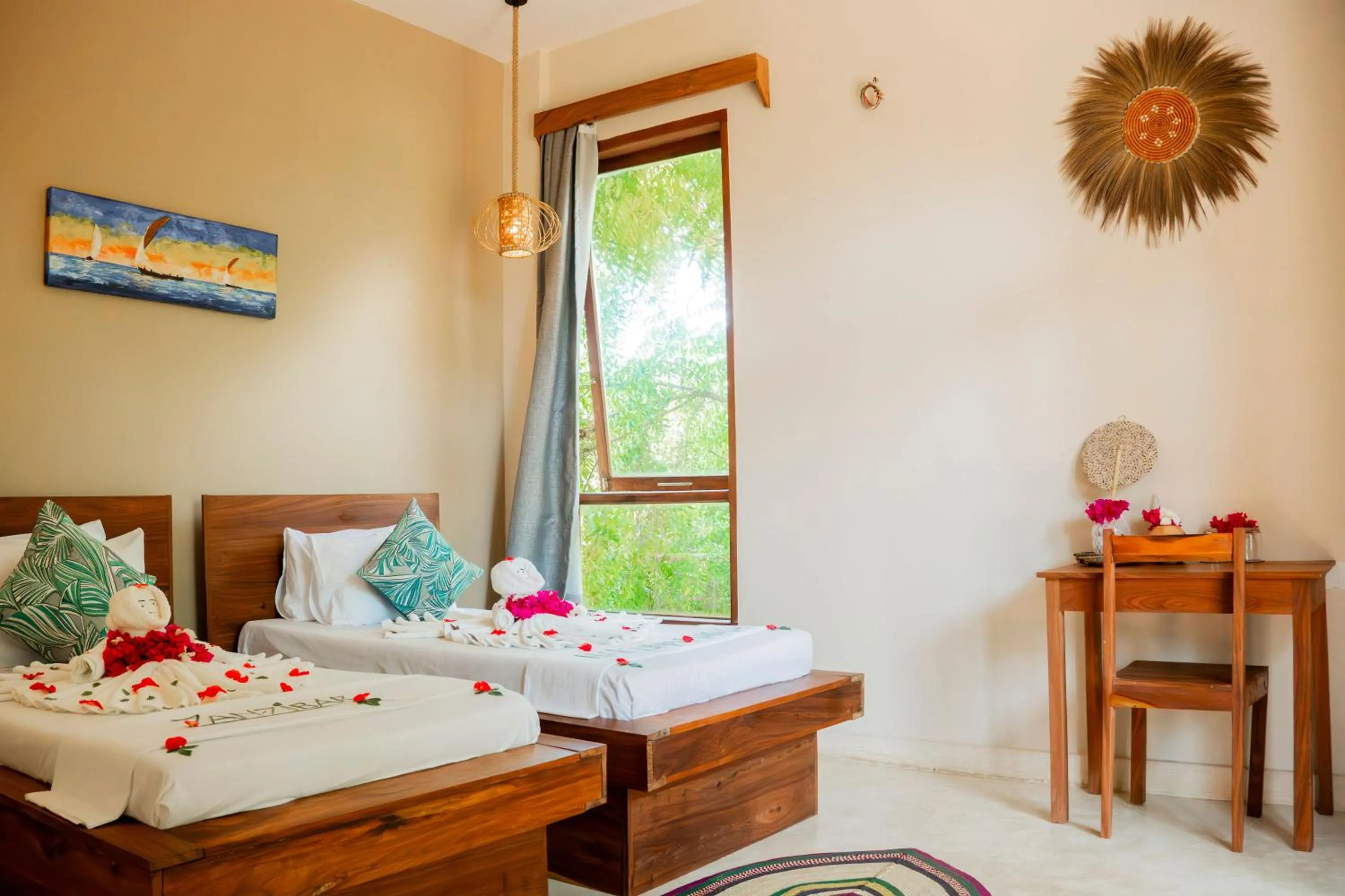 Bed in Salida Beach Zanzibar