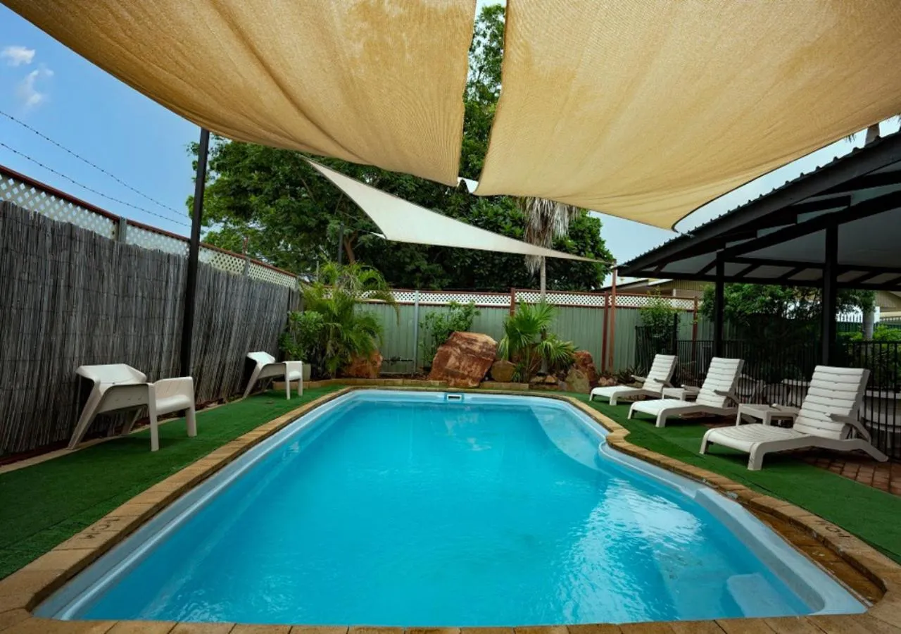 Swimming pool in Kimberley Croc Motel