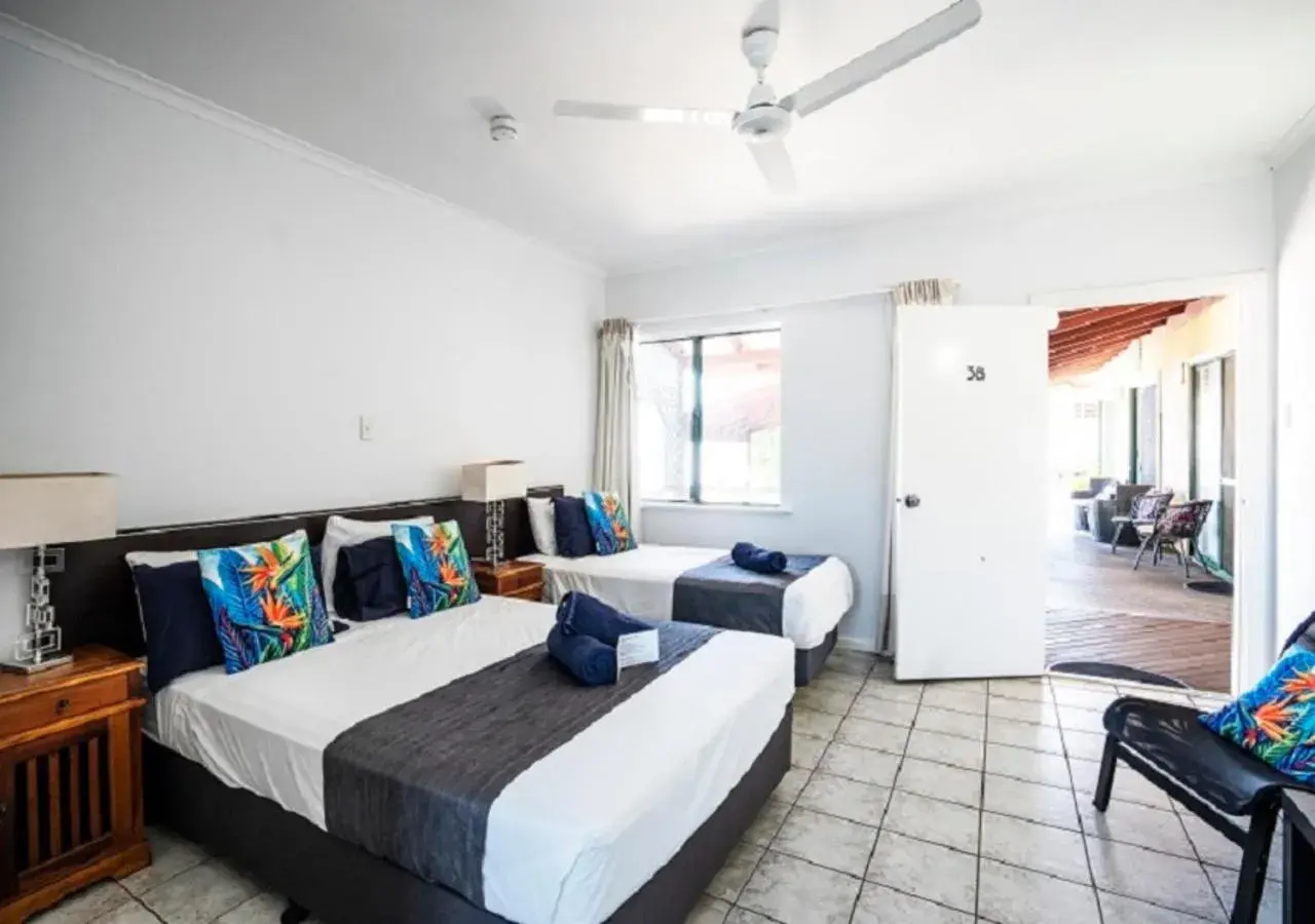 Bed in Kimberley Croc Motel Bed in Kimberley Croc Motel