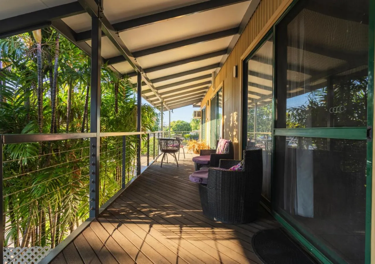 Balcony/Terrace in Kimberley Croc Motel