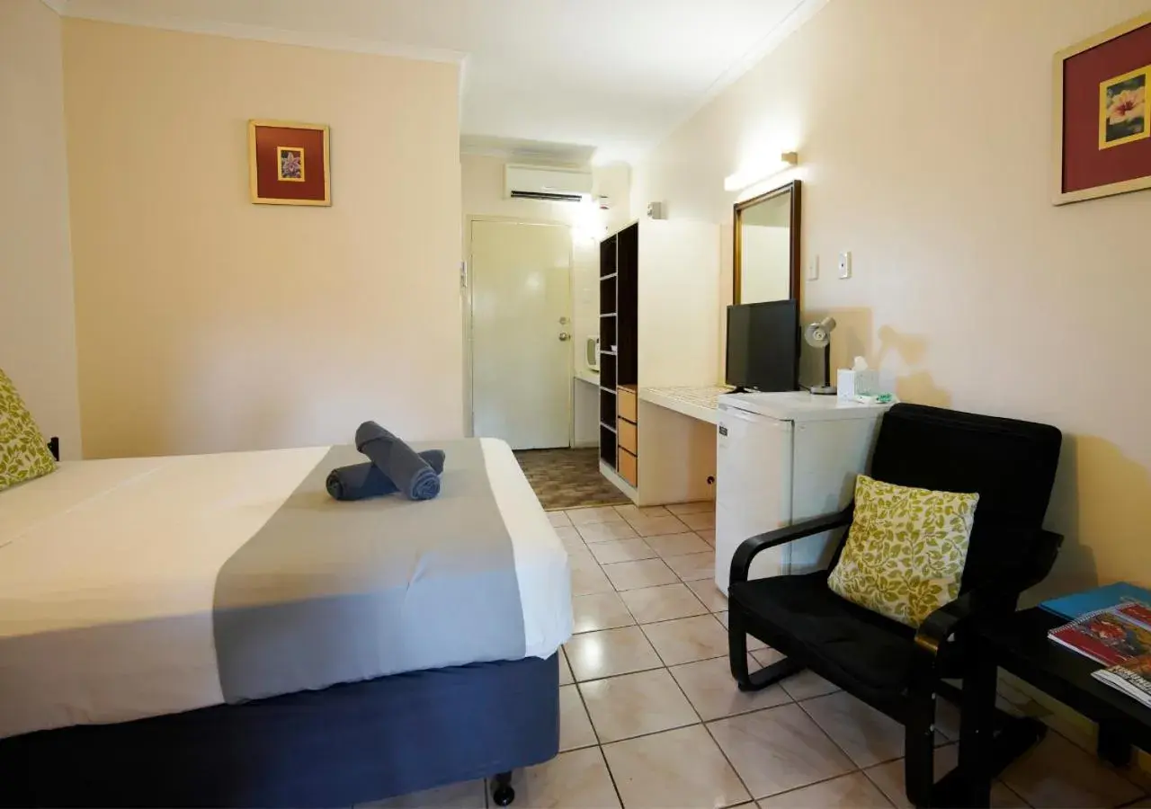 View (from property/room), Bed in Kimberley Croc Motel View (from property/room), Bed in Kimberley Croc Motel