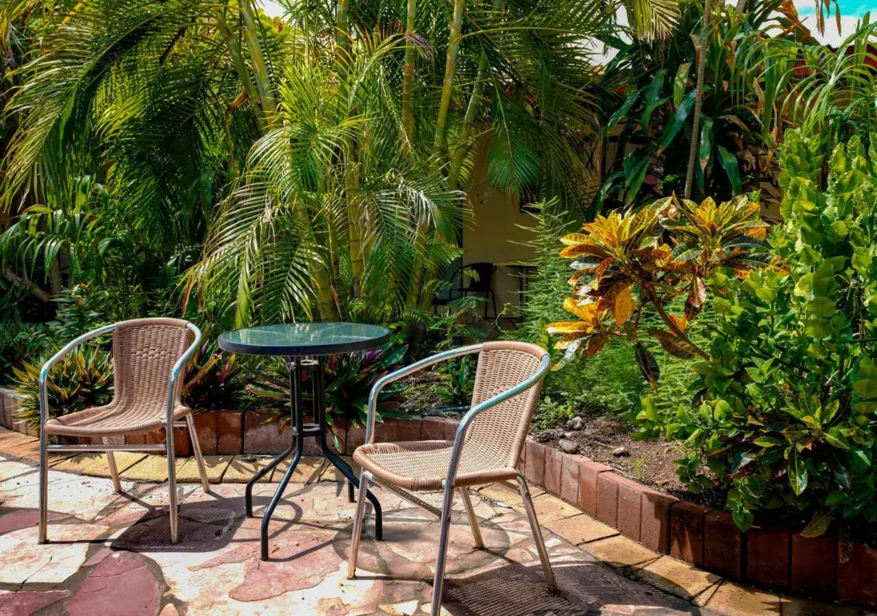 Garden view in Kimberley Croc Motel Garden view in Kimberley Croc Motel